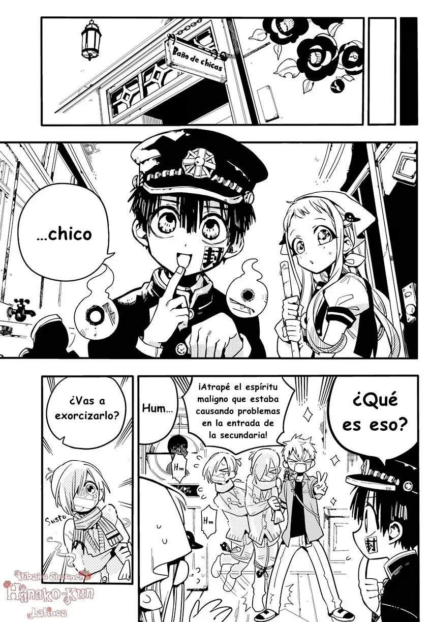 Página 9 — Jibaku Shounen Hanako-kun Capítulo 18