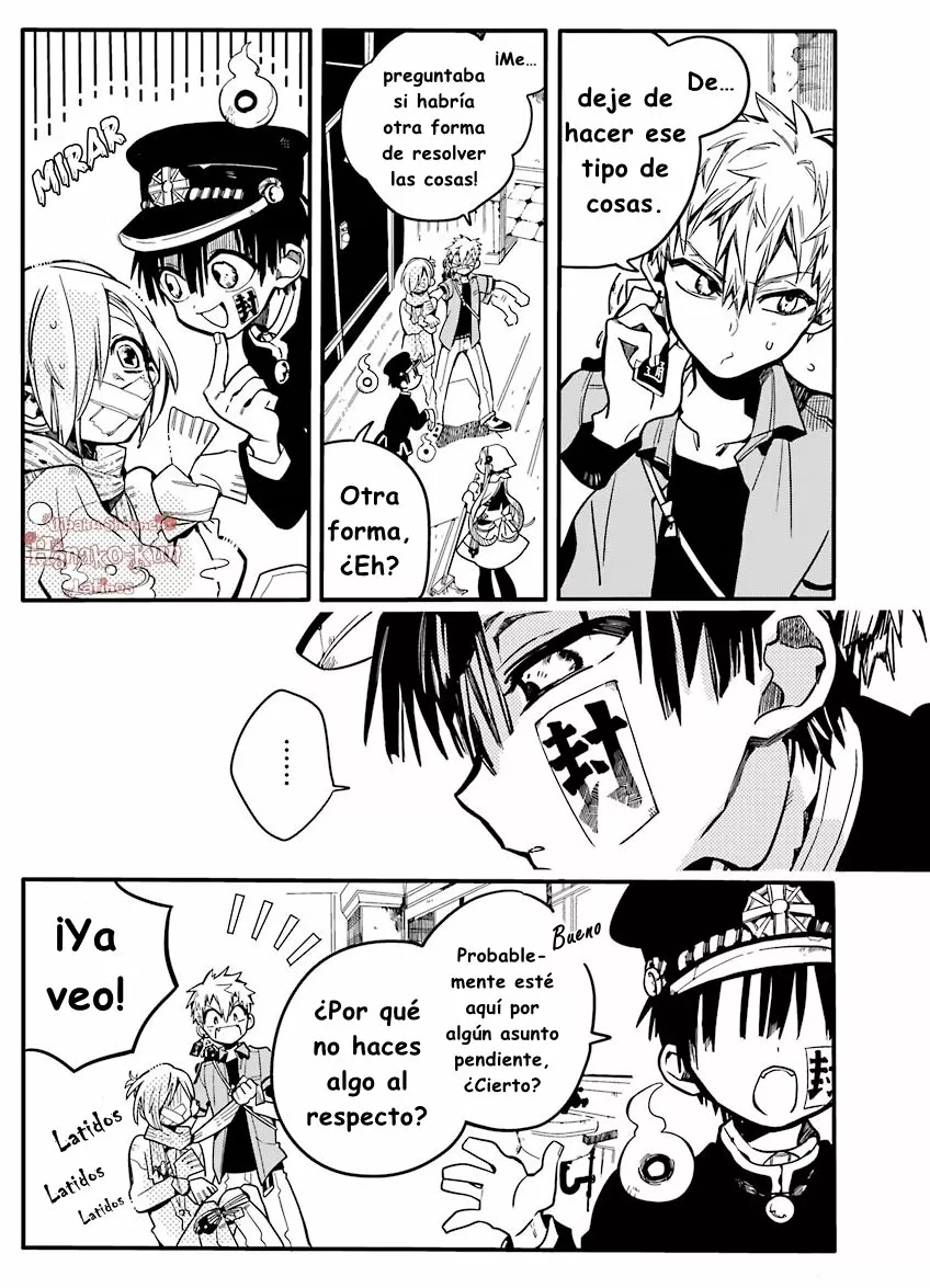 Página 10 — Jibaku Shounen Hanako-kun Capítulo 18