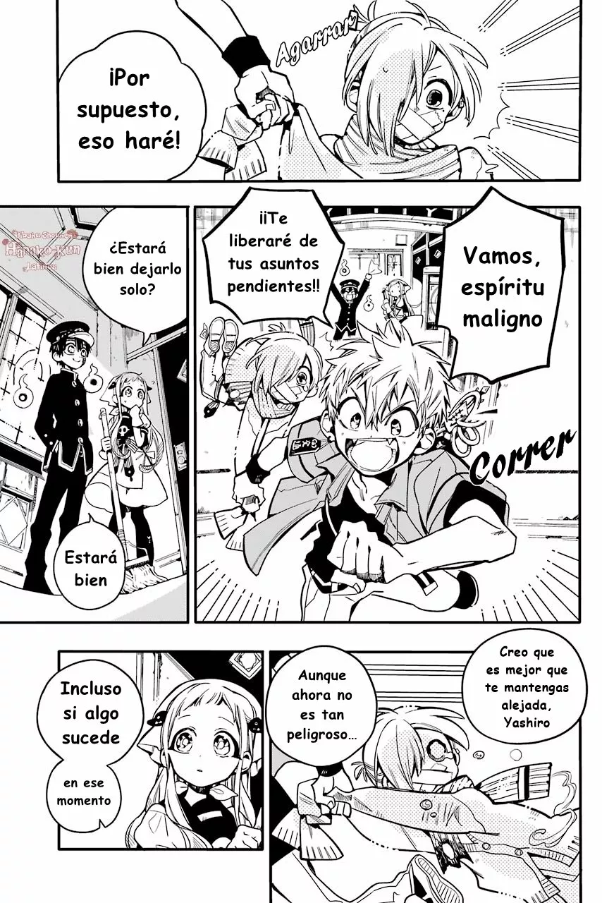 Página 11 — Jibaku Shounen Hanako-kun Capítulo 18