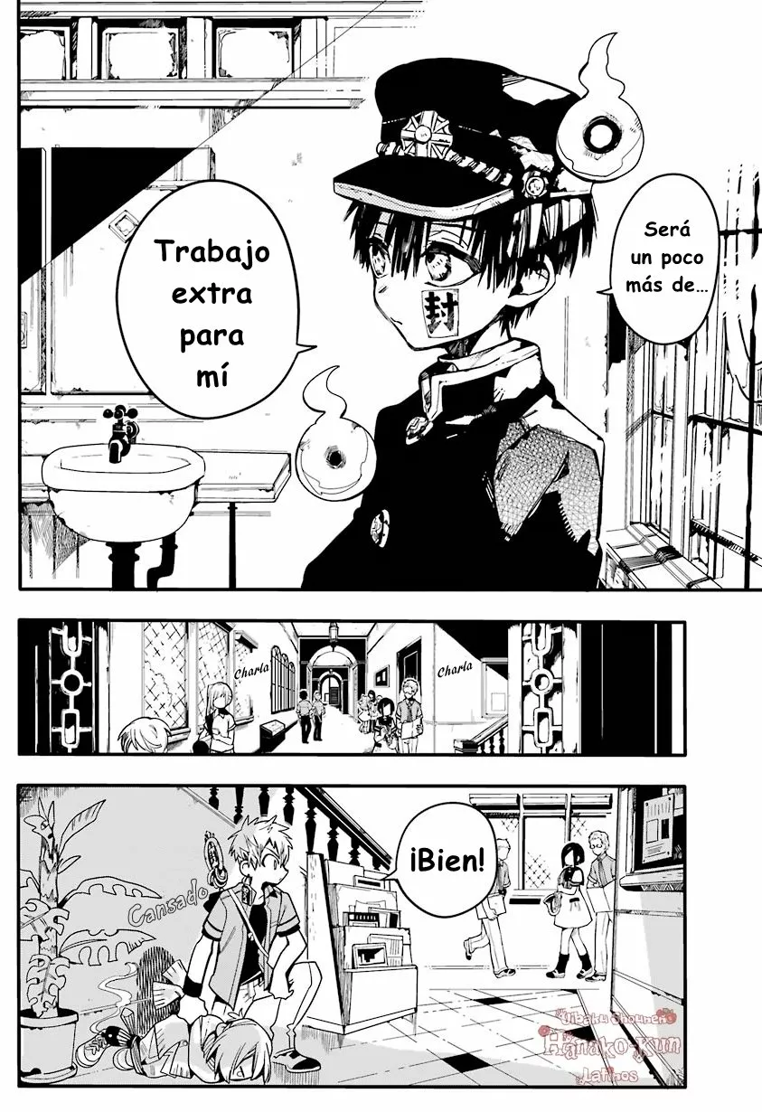 Página 12 — Jibaku Shounen Hanako-kun Capítulo 18