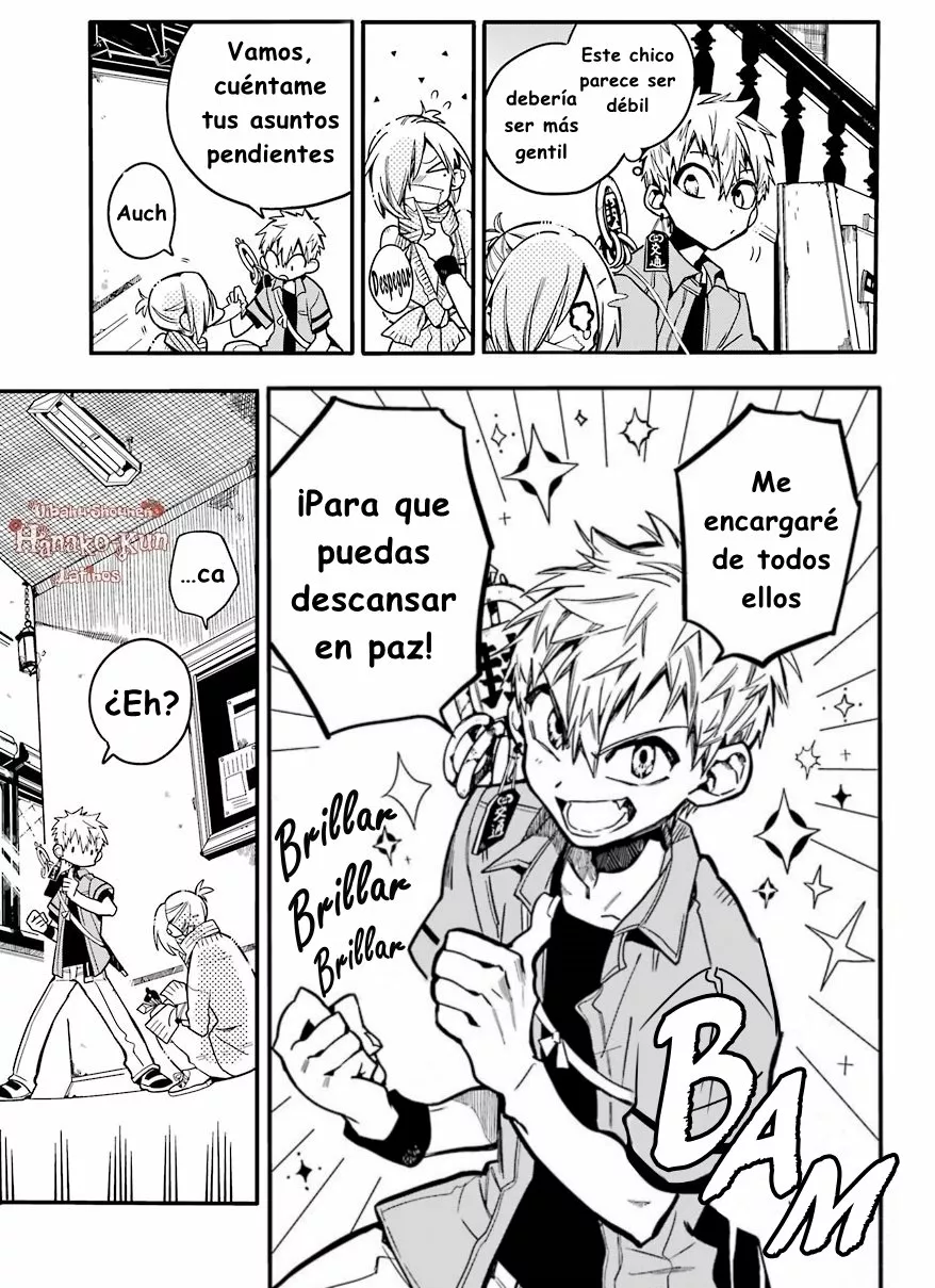 Página 13 — Jibaku Shounen Hanako-kun Capítulo 18
