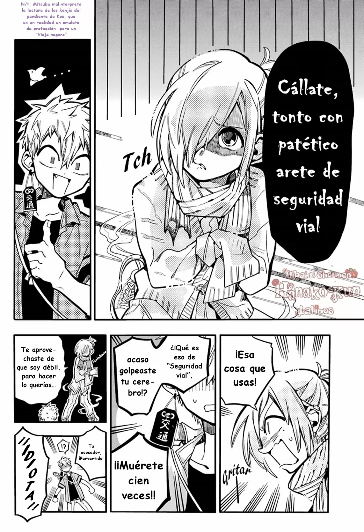 Página 14 — Jibaku Shounen Hanako-kun Capítulo 18