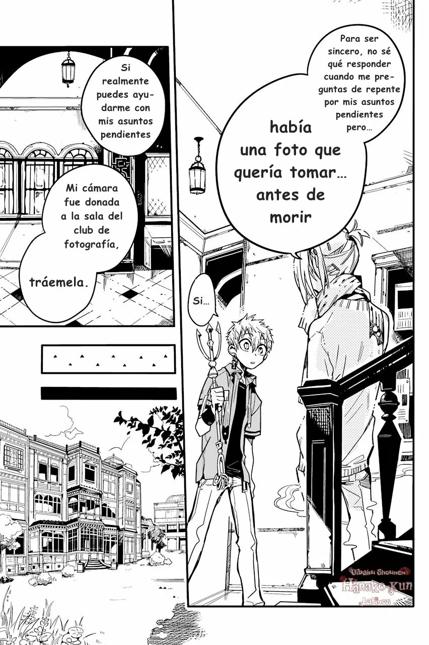 Página 19 — Jibaku Shounen Hanako-kun Capítulo 18