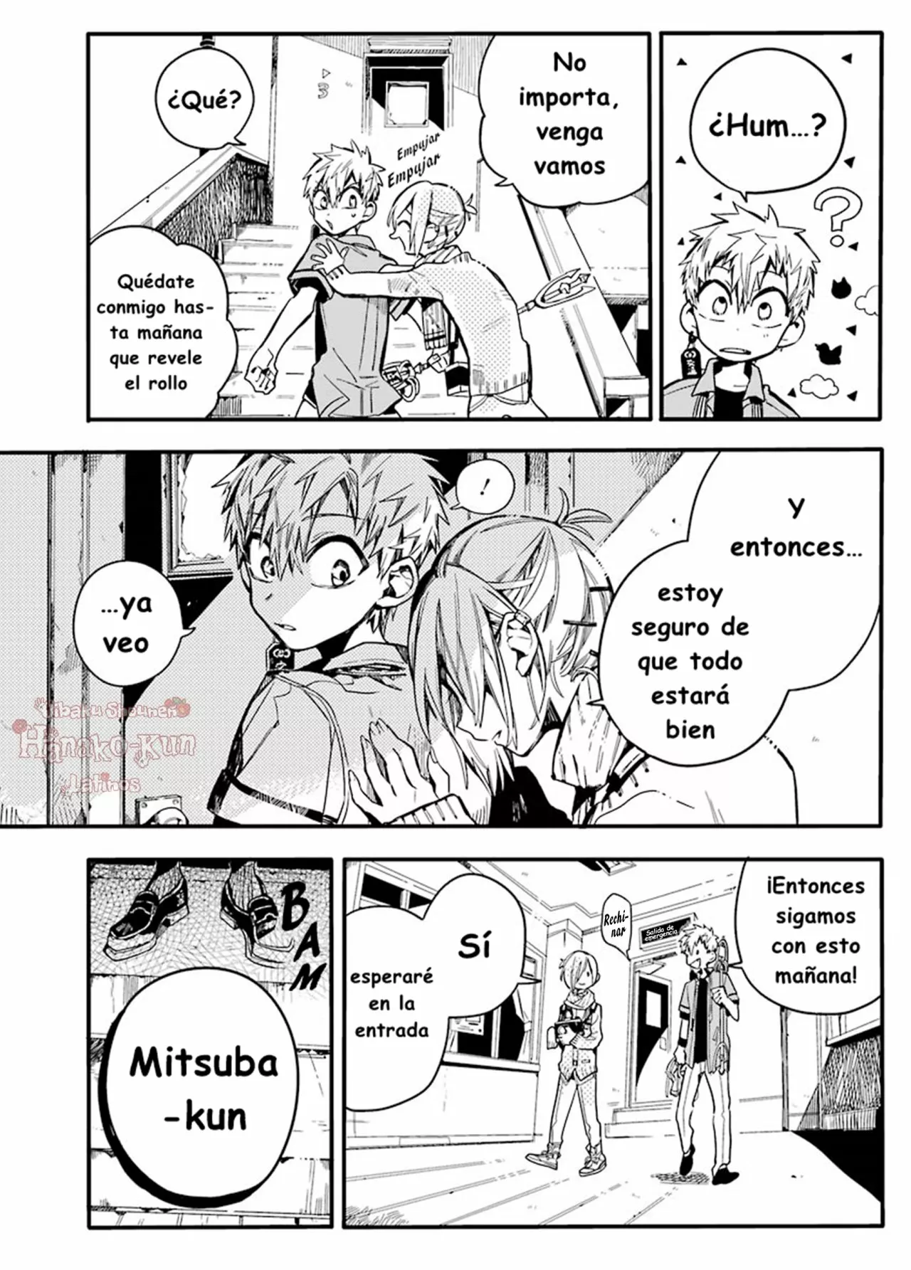 Página 14 — Jibaku Shounen Hanako-kun Capítulo 19