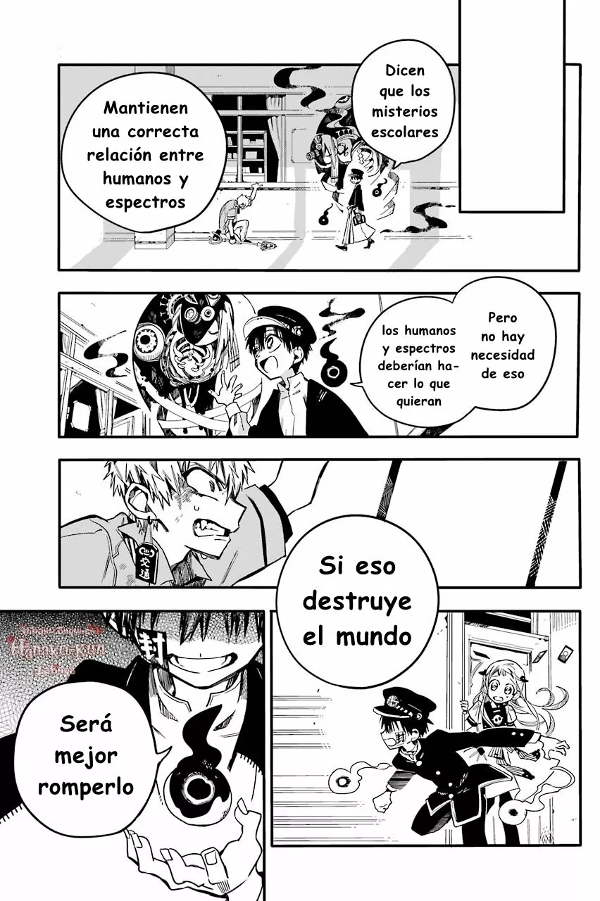 Página 32 — Jibaku Shounen Hanako-kun Capítulo 19