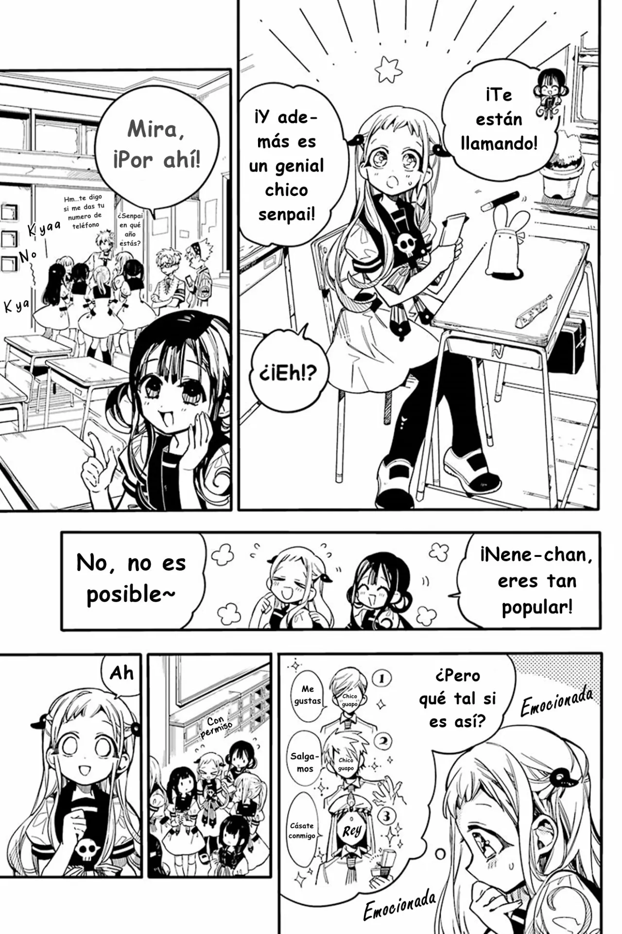 Página 45 — Jibaku Shounen Hanako-kun Capítulo 20