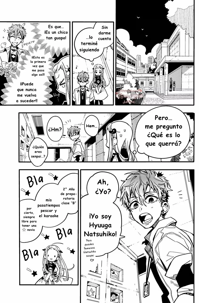 Página 10 — Jibaku Shounen Hanako-kun Capítulo 21