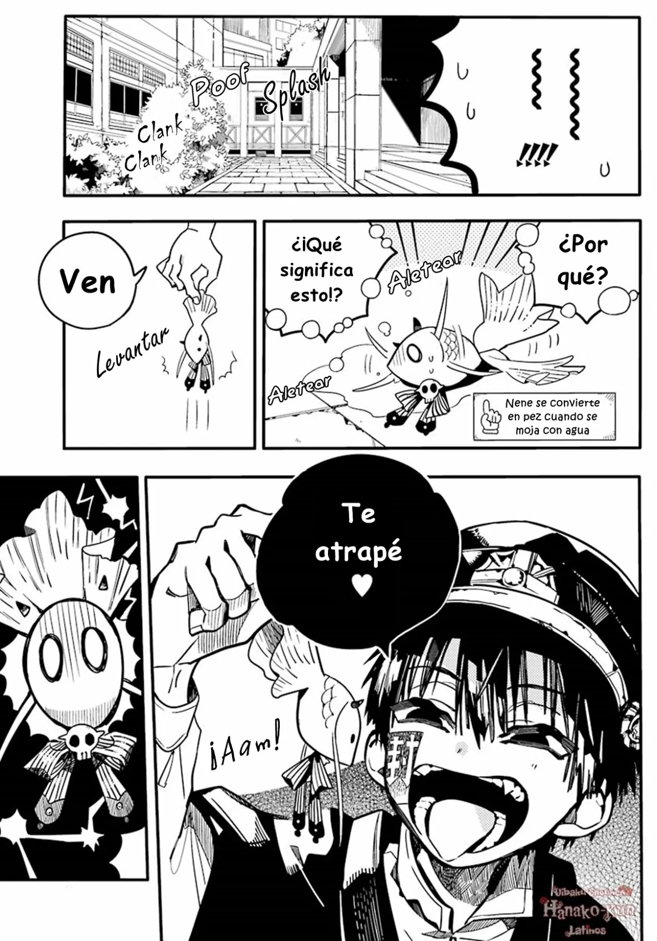 Página 14 — Jibaku Shounen Hanako-kun Capítulo 21