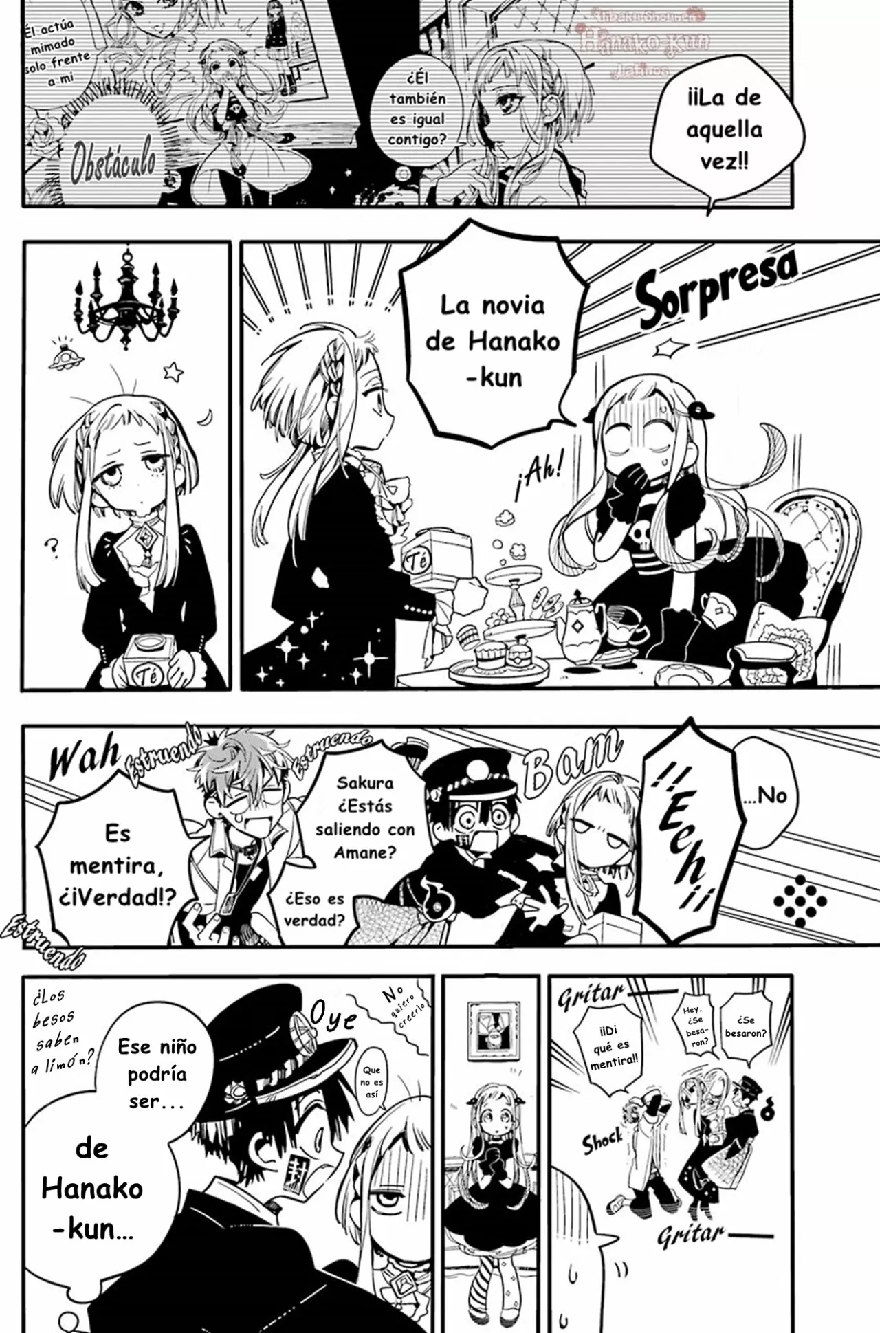 Página 17 — Jibaku Shounen Hanako-kun Capítulo 21