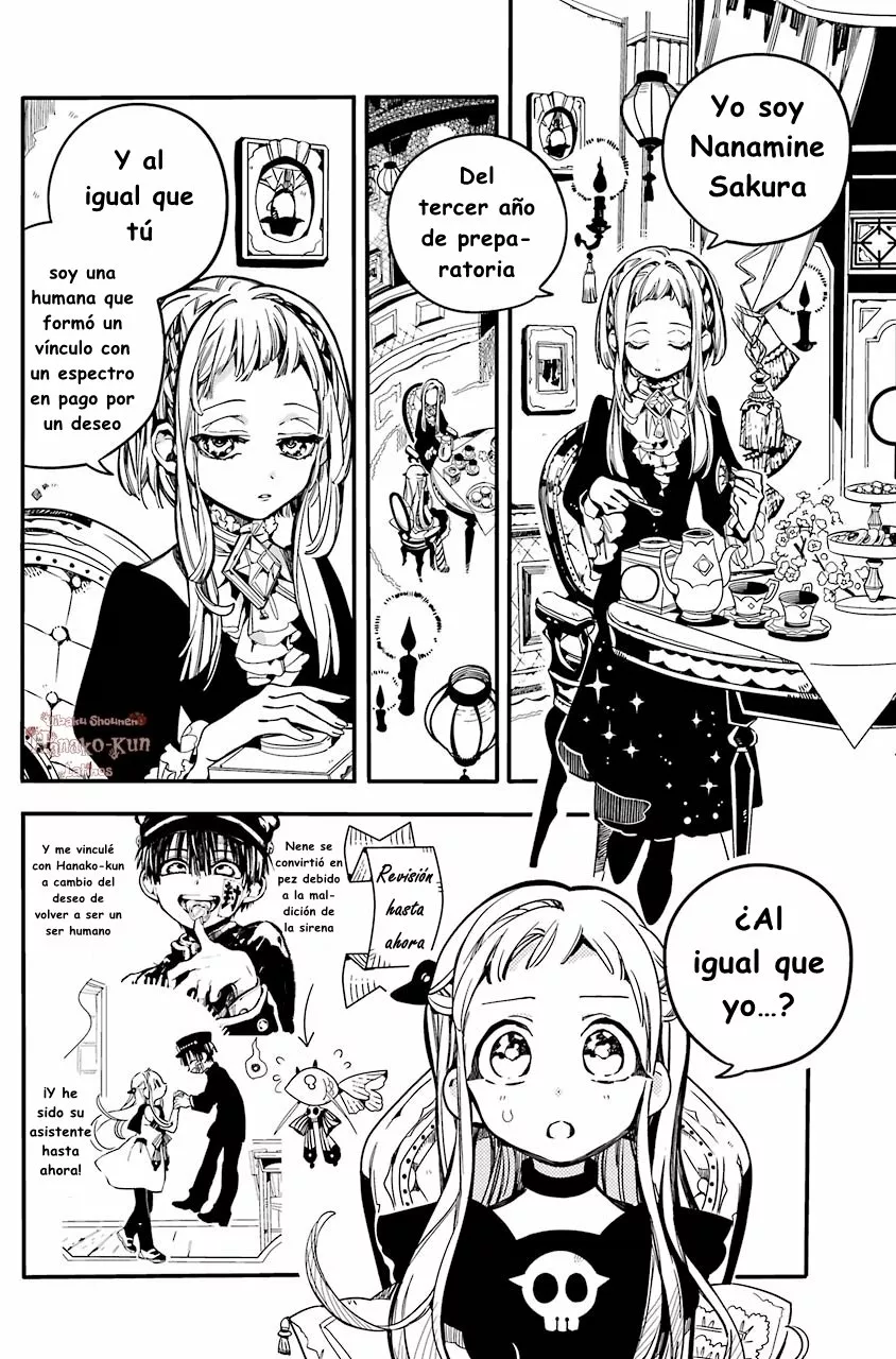 Página 19 — Jibaku Shounen Hanako-kun Capítulo 21