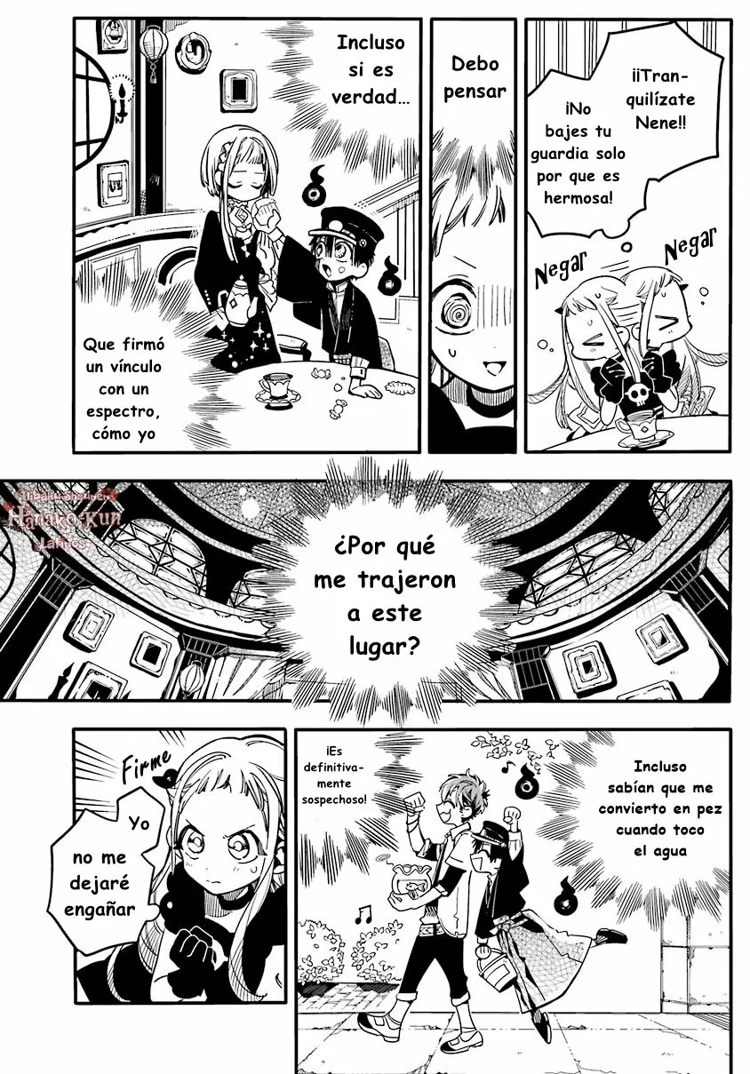 Página 22 — Jibaku Shounen Hanako-kun Capítulo 21