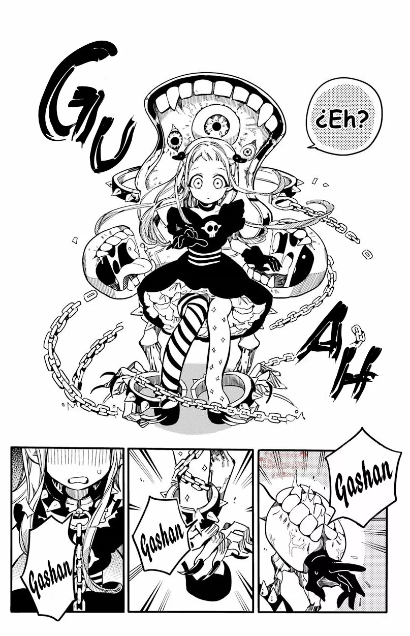 Página 29 — Jibaku Shounen Hanako-kun Capítulo 21