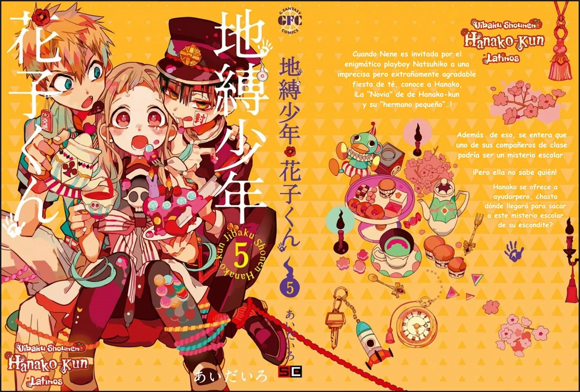 Página 36 — Jibaku Shounen Hanako-kun Capítulo 21
