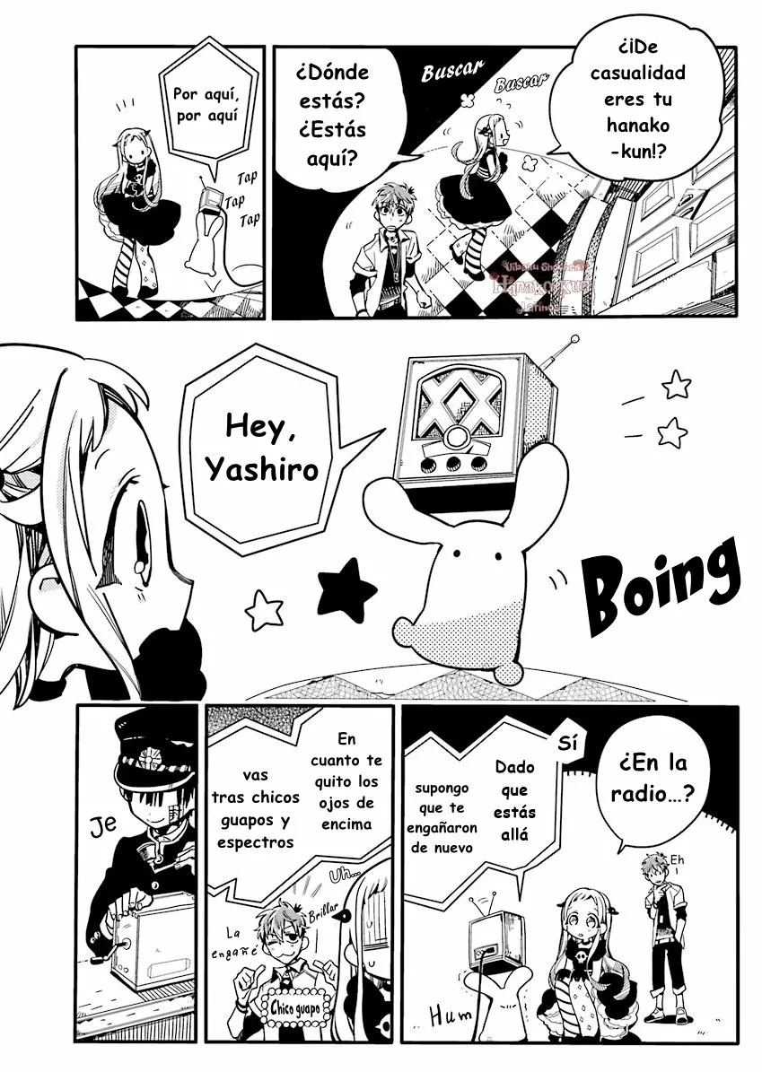 Página 9 — Jibaku Shounen Hanako-kun Capítulo 22