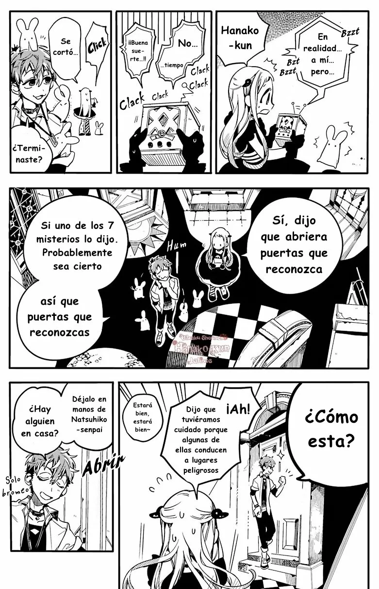 Página 13 — Jibaku Shounen Hanako-kun Capítulo 22
