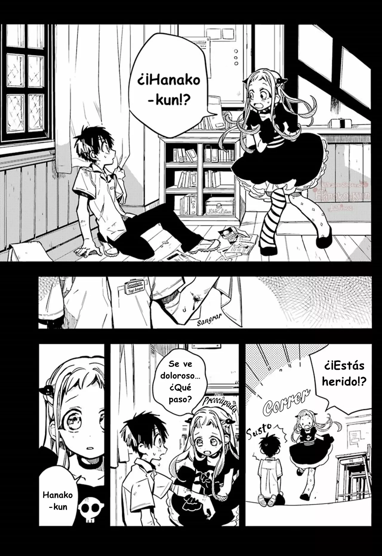 Página 29 — Jibaku Shounen Hanako-kun Capítulo 22