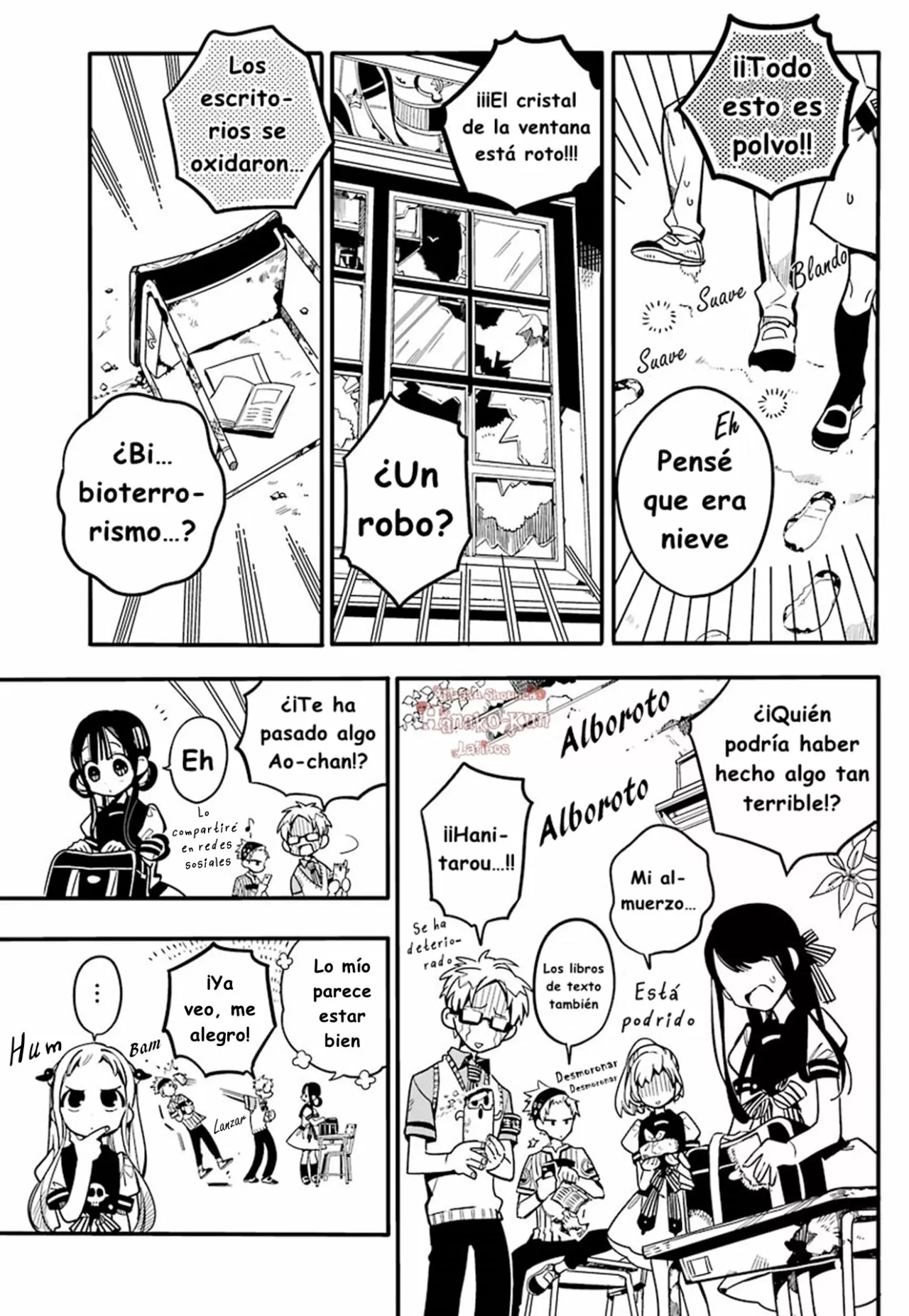 Página 10 — Jibaku Shounen Hanako-kun Capítulo 23