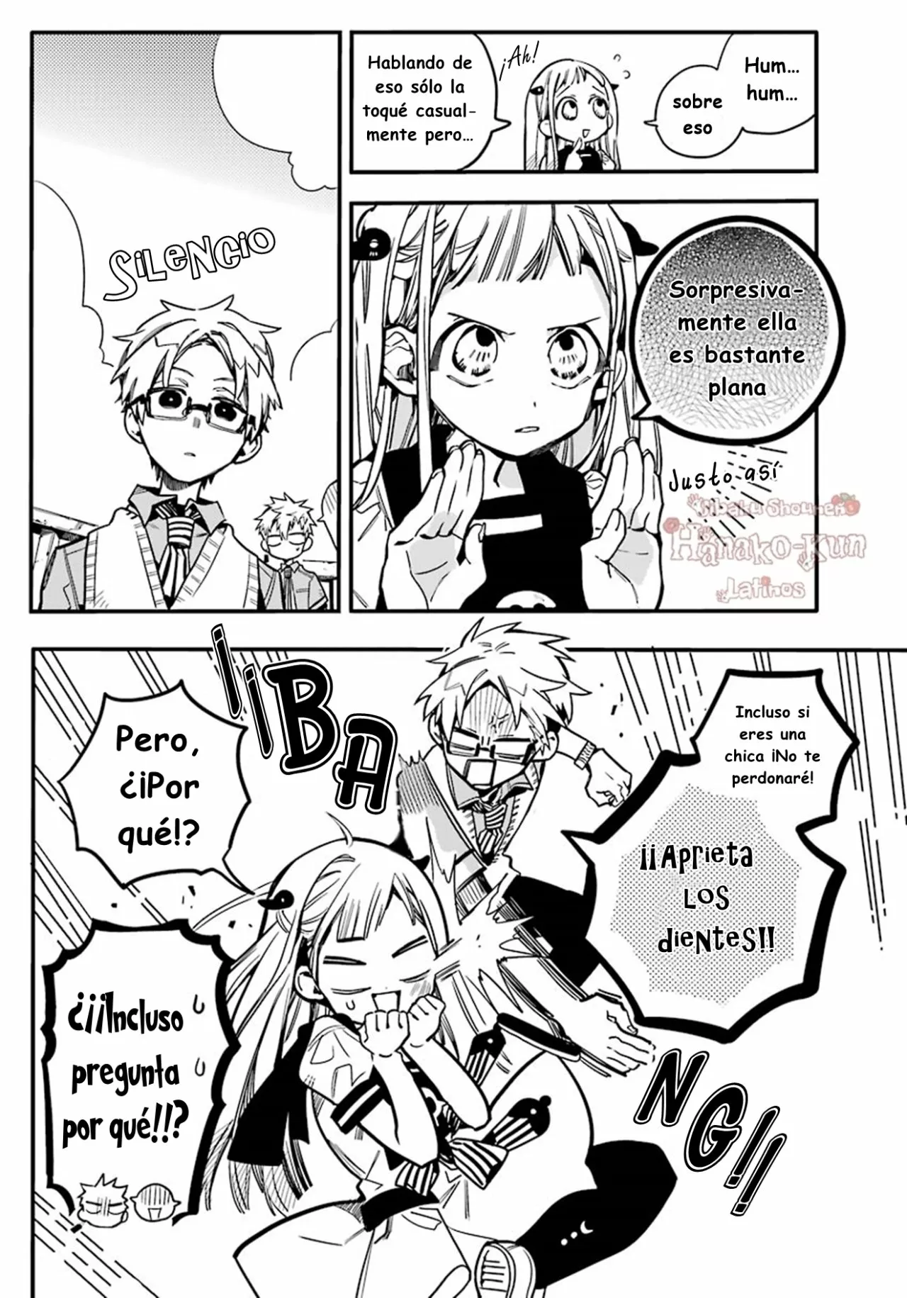 Página 17 — Jibaku Shounen Hanako-kun Capítulo 24