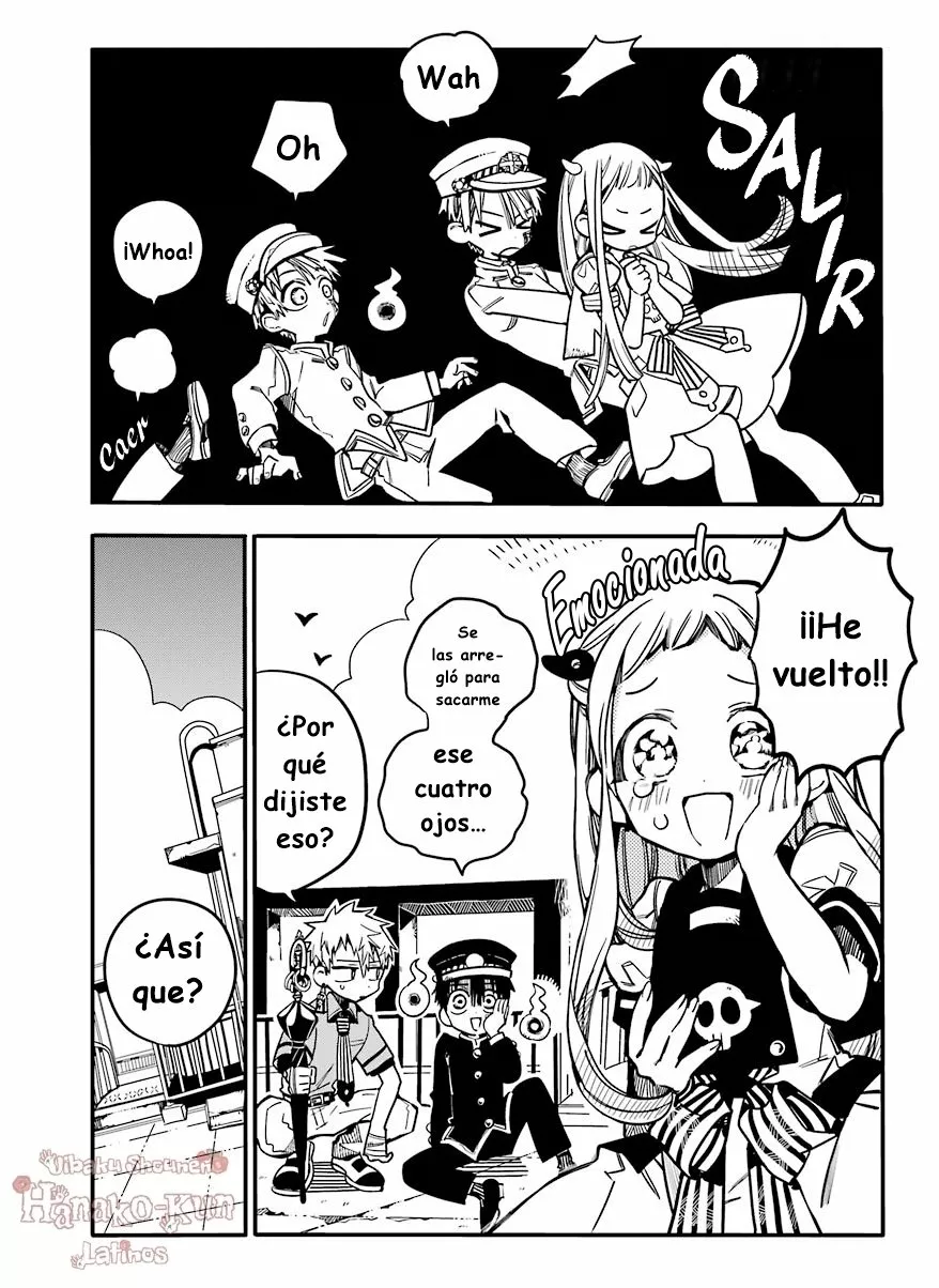 Página 18 — Jibaku Shounen Hanako-kun Capítulo 24