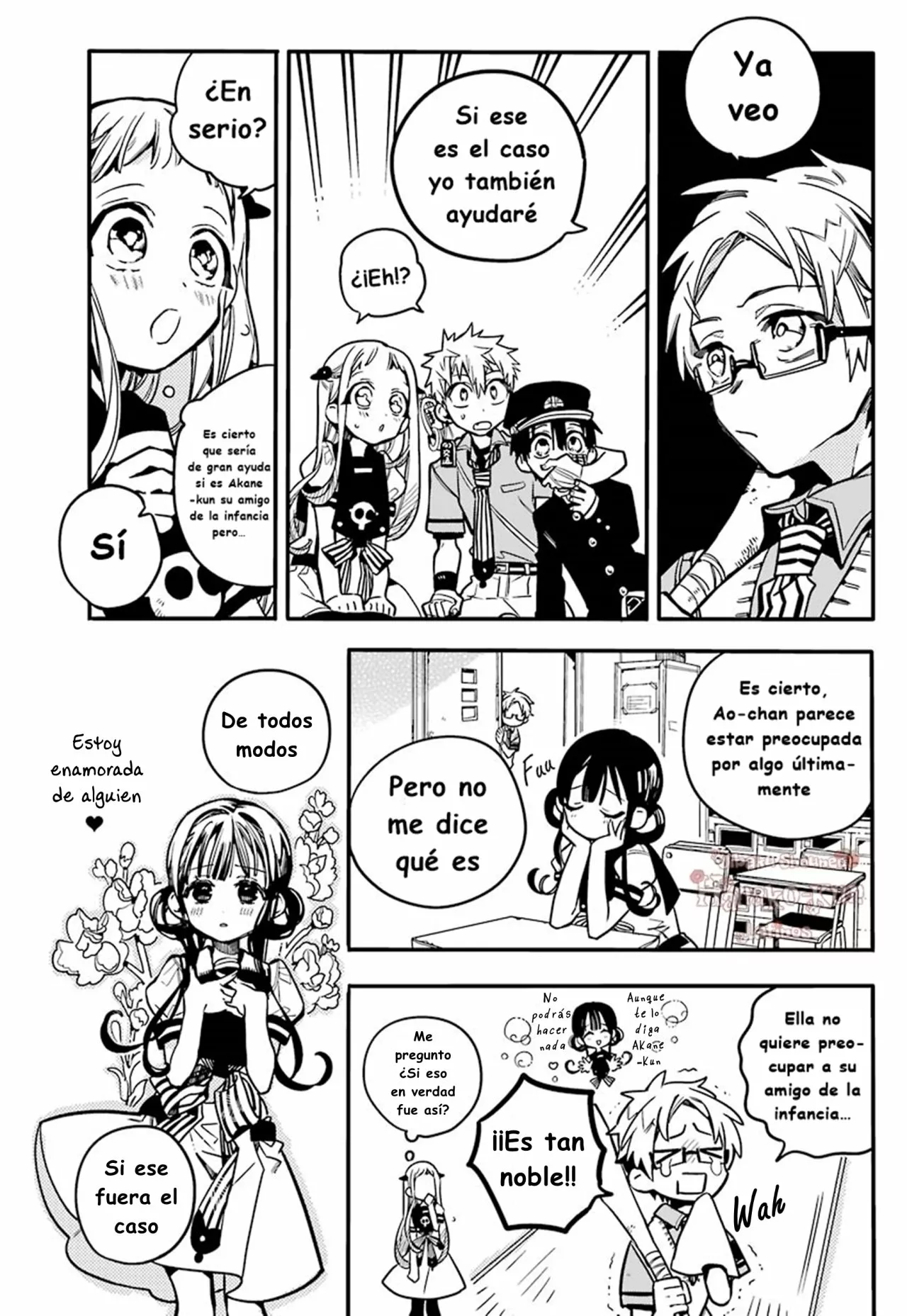 Página 20 — Jibaku Shounen Hanako-kun Capítulo 24
