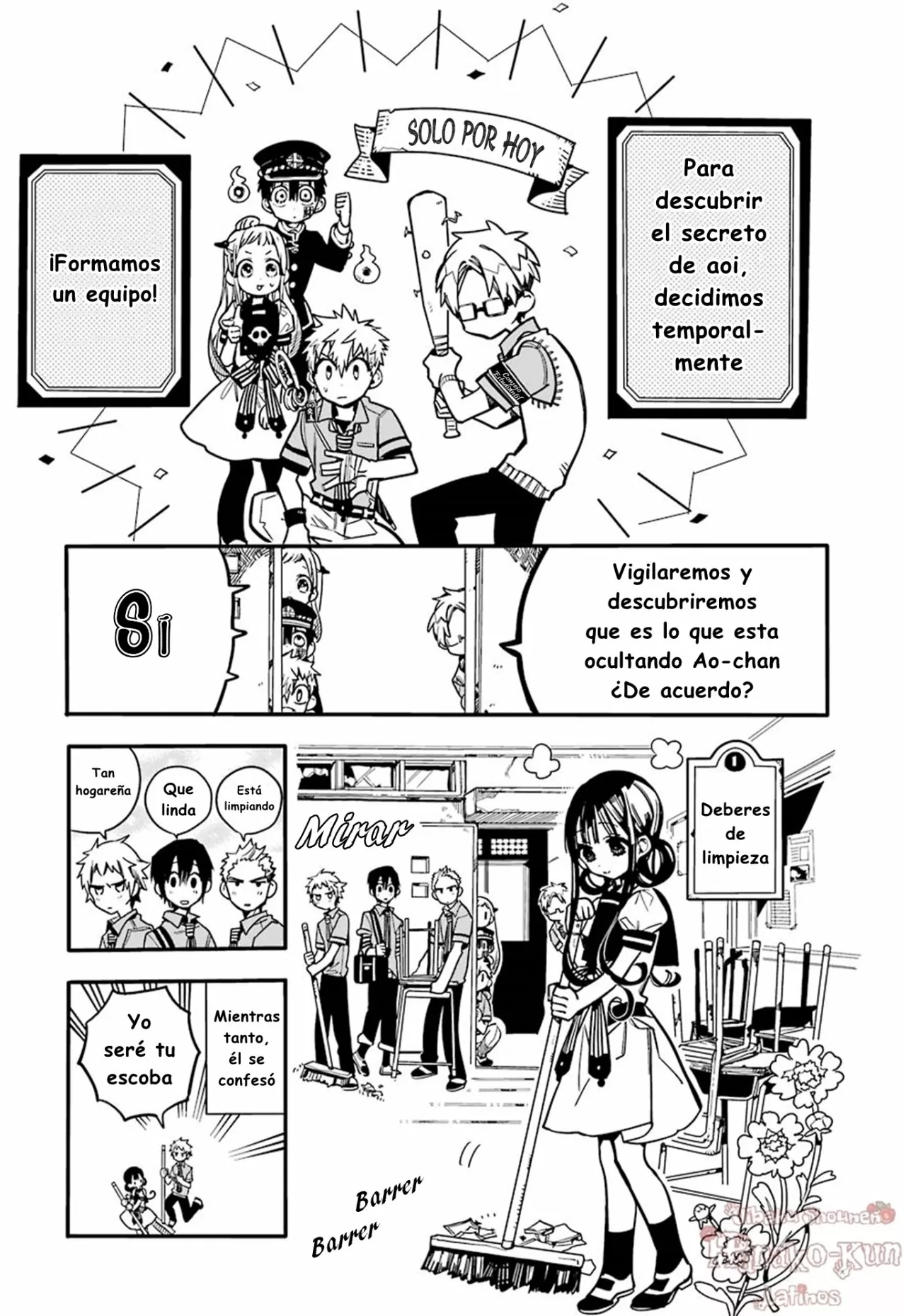 Página 22 — Jibaku Shounen Hanako-kun Capítulo 24