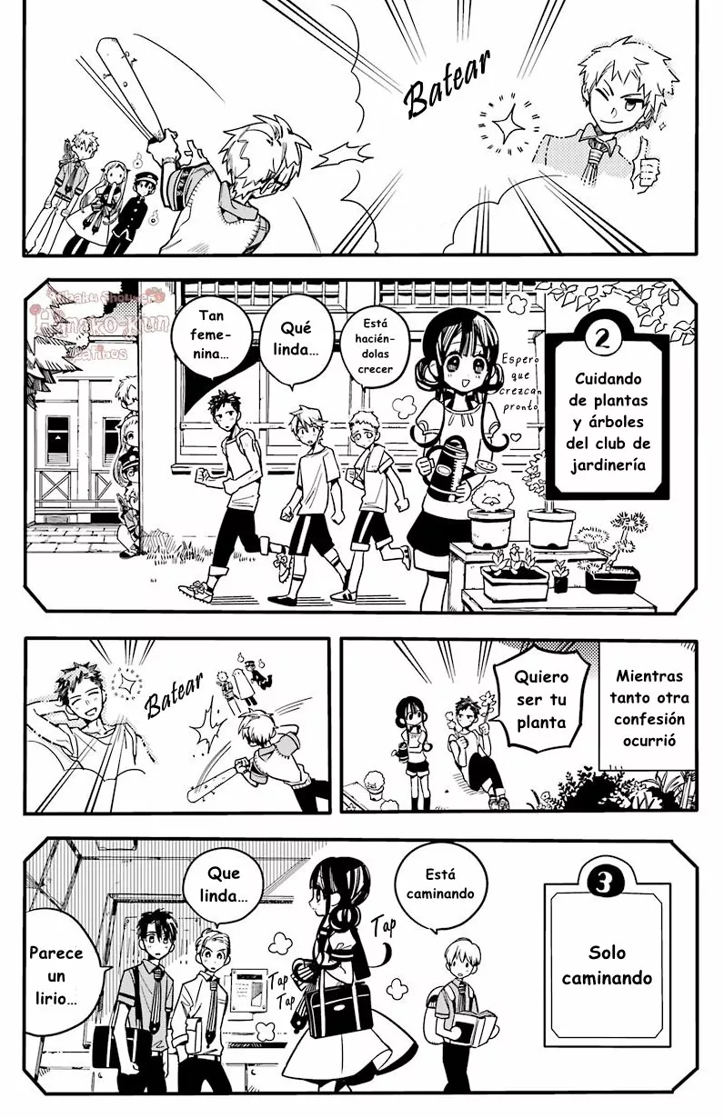 Página 23 — Jibaku Shounen Hanako-kun Capítulo 24