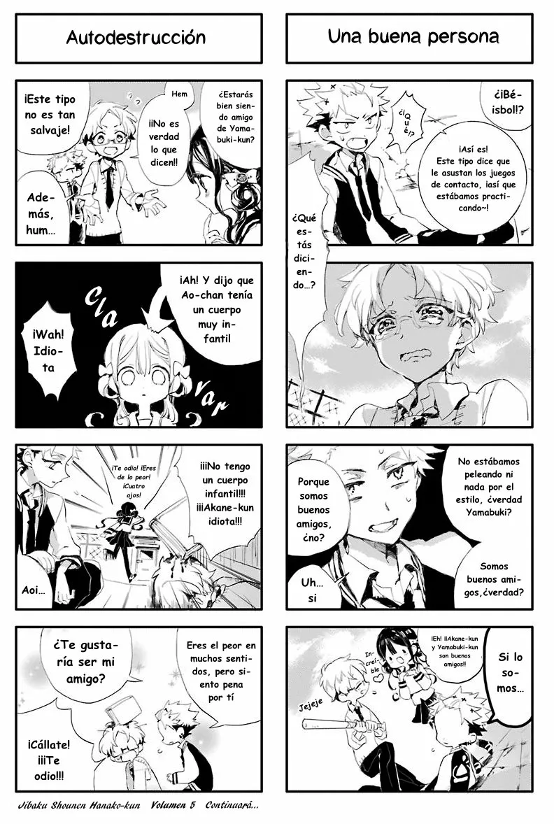 Página 13 — Jibaku Shounen Hanako-kun Capítulo 25.5