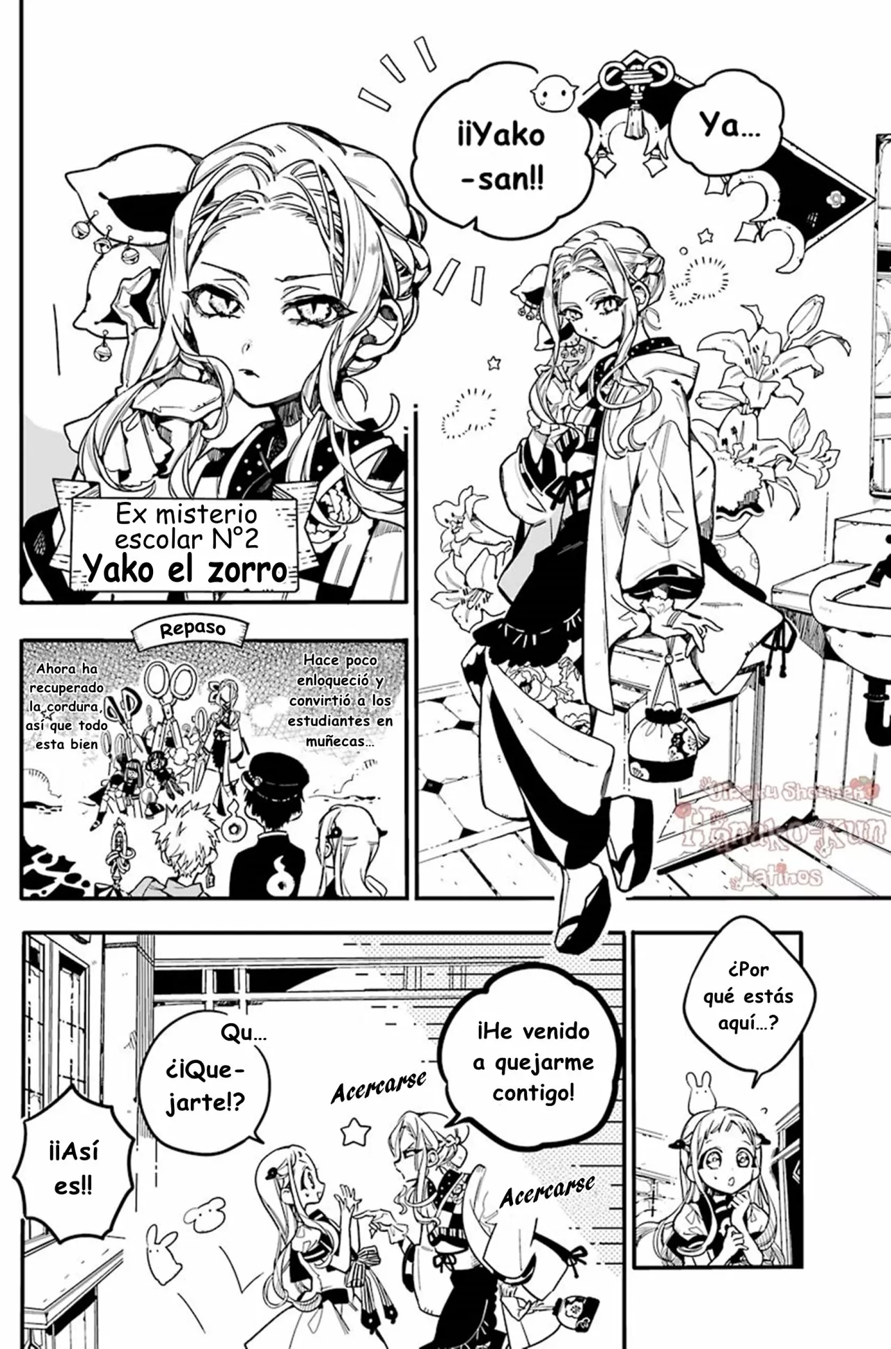 Página 7 — Jibaku Shounen Hanako-kun Capítulo 28