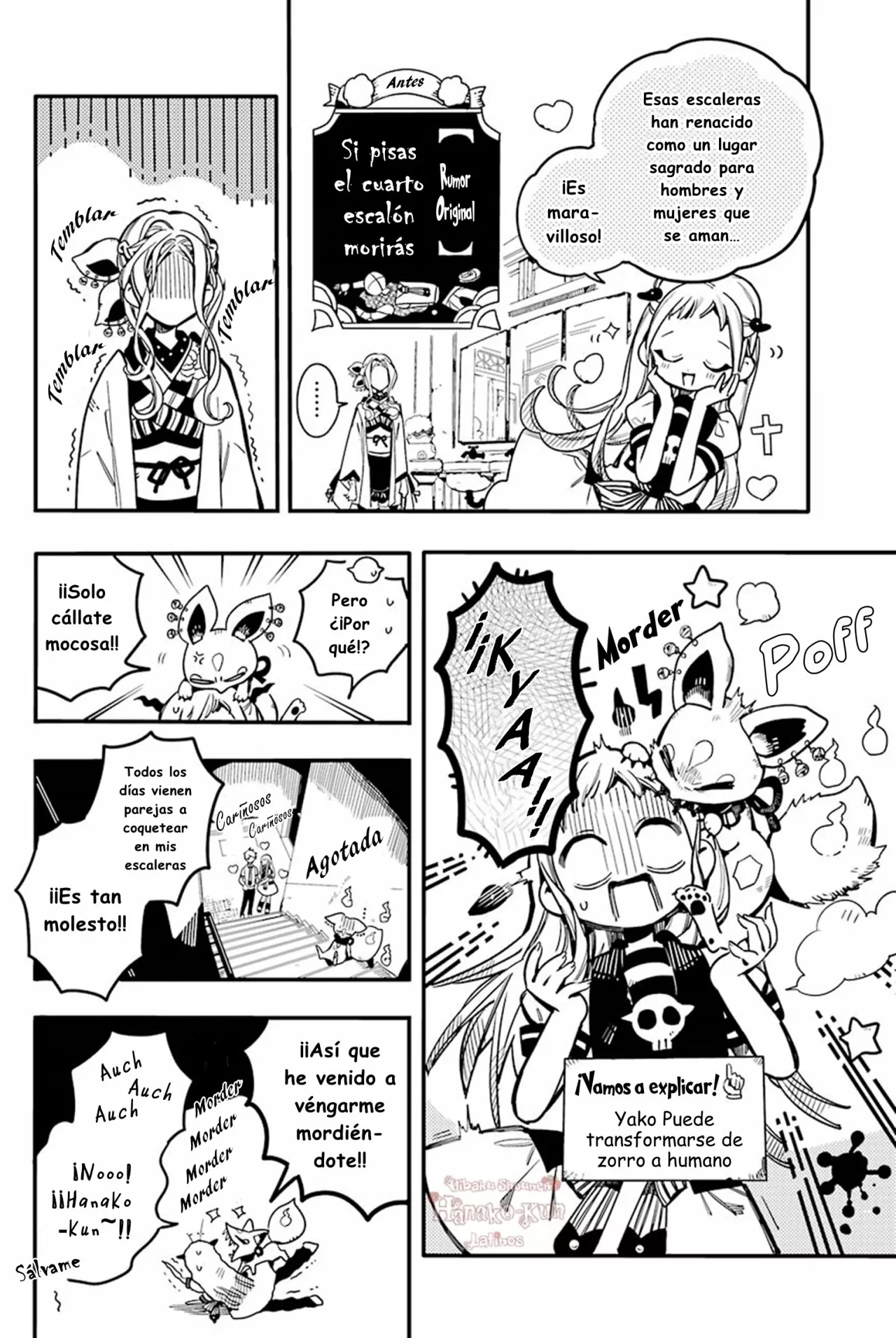 Página 9 — Jibaku Shounen Hanako-kun Capítulo 28