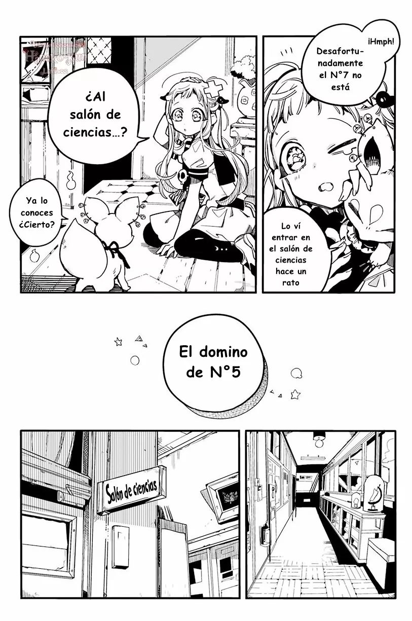 Página 10 — Jibaku Shounen Hanako-kun Capítulo 28