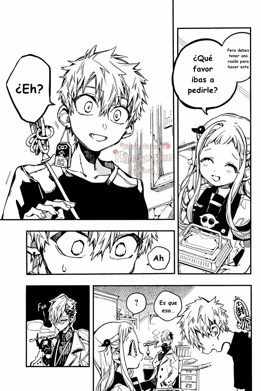 Página 16 — Jibaku Shounen Hanako-kun Capítulo 28