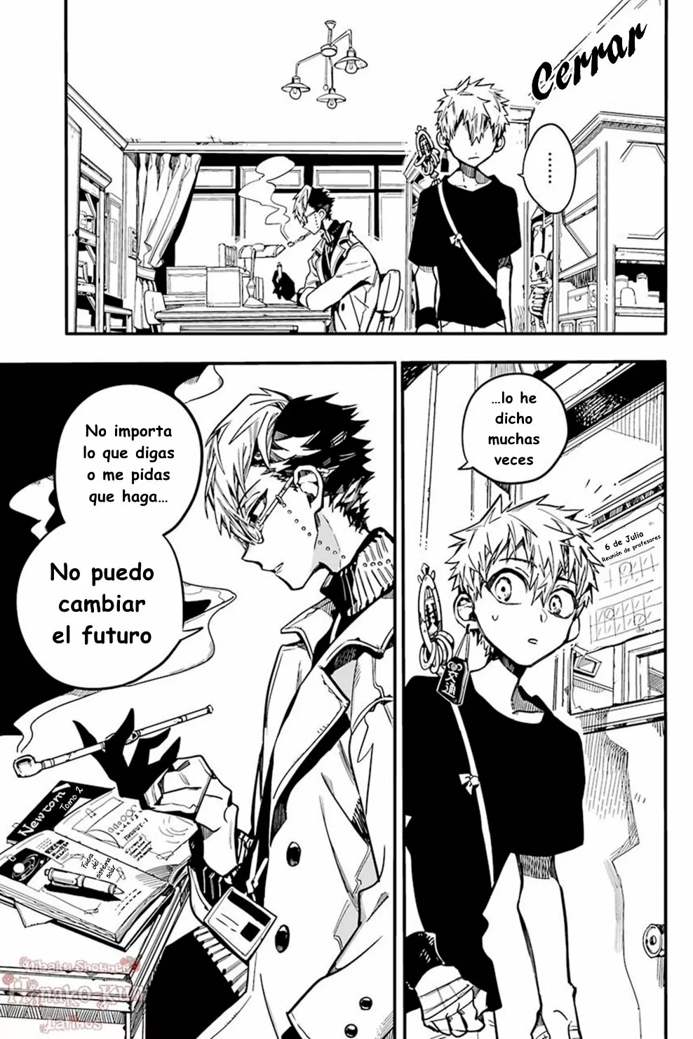 Página 26 — Jibaku Shounen Hanako-kun Capítulo 28