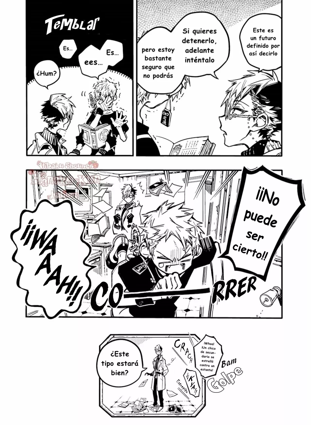 Página 29 — Jibaku Shounen Hanako-kun Capítulo 28