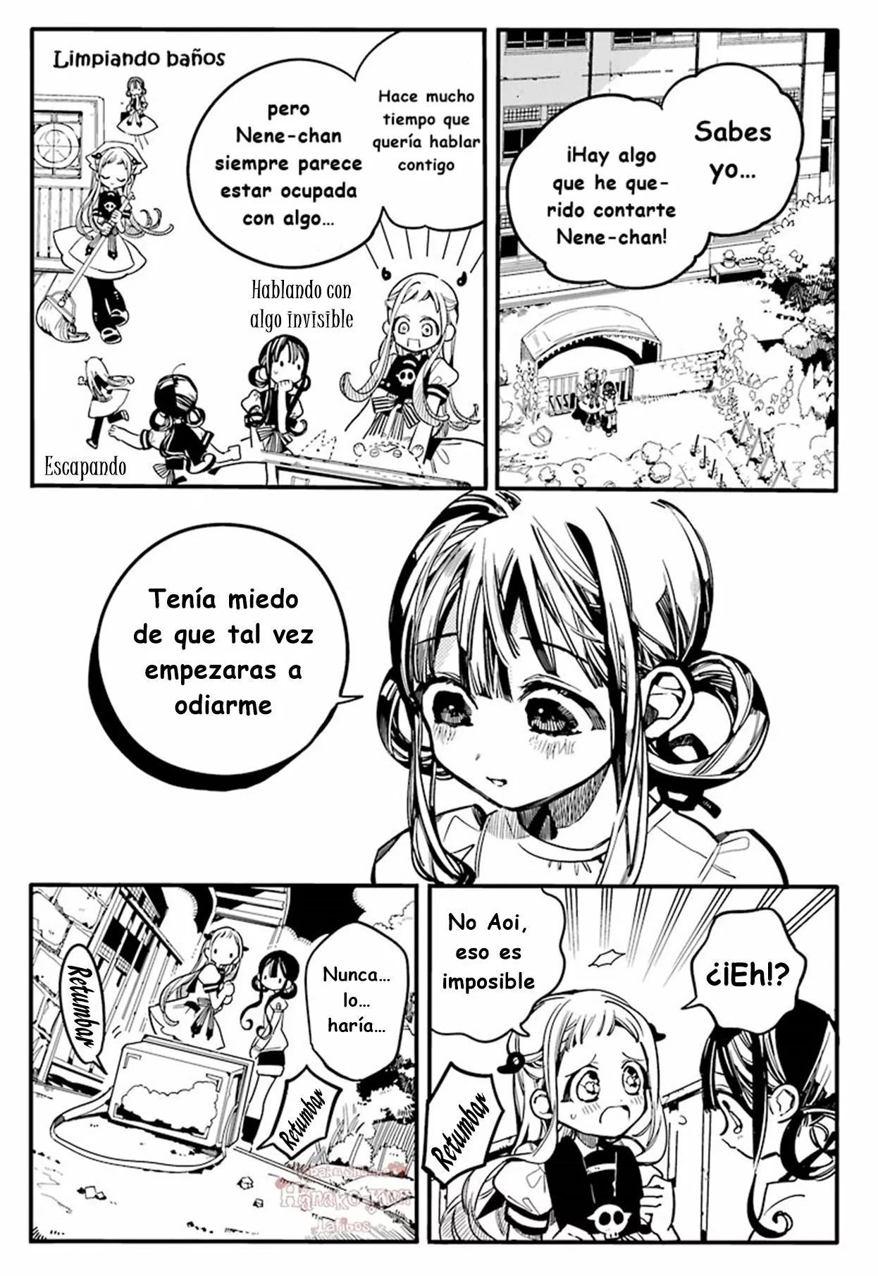 Página 7 — Jibaku Shounen Hanako-kun Capítulo 29