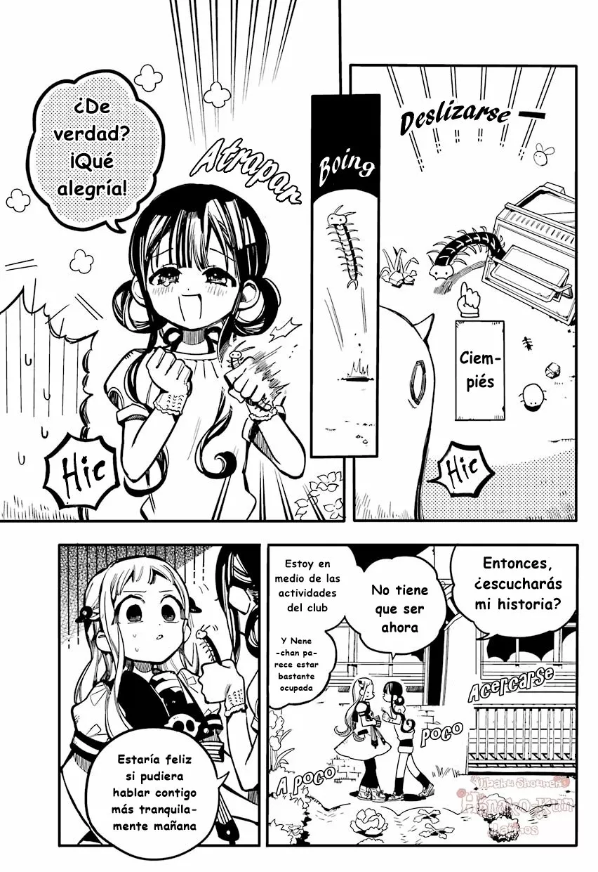Página 8 — Jibaku Shounen Hanako-kun Capítulo 29