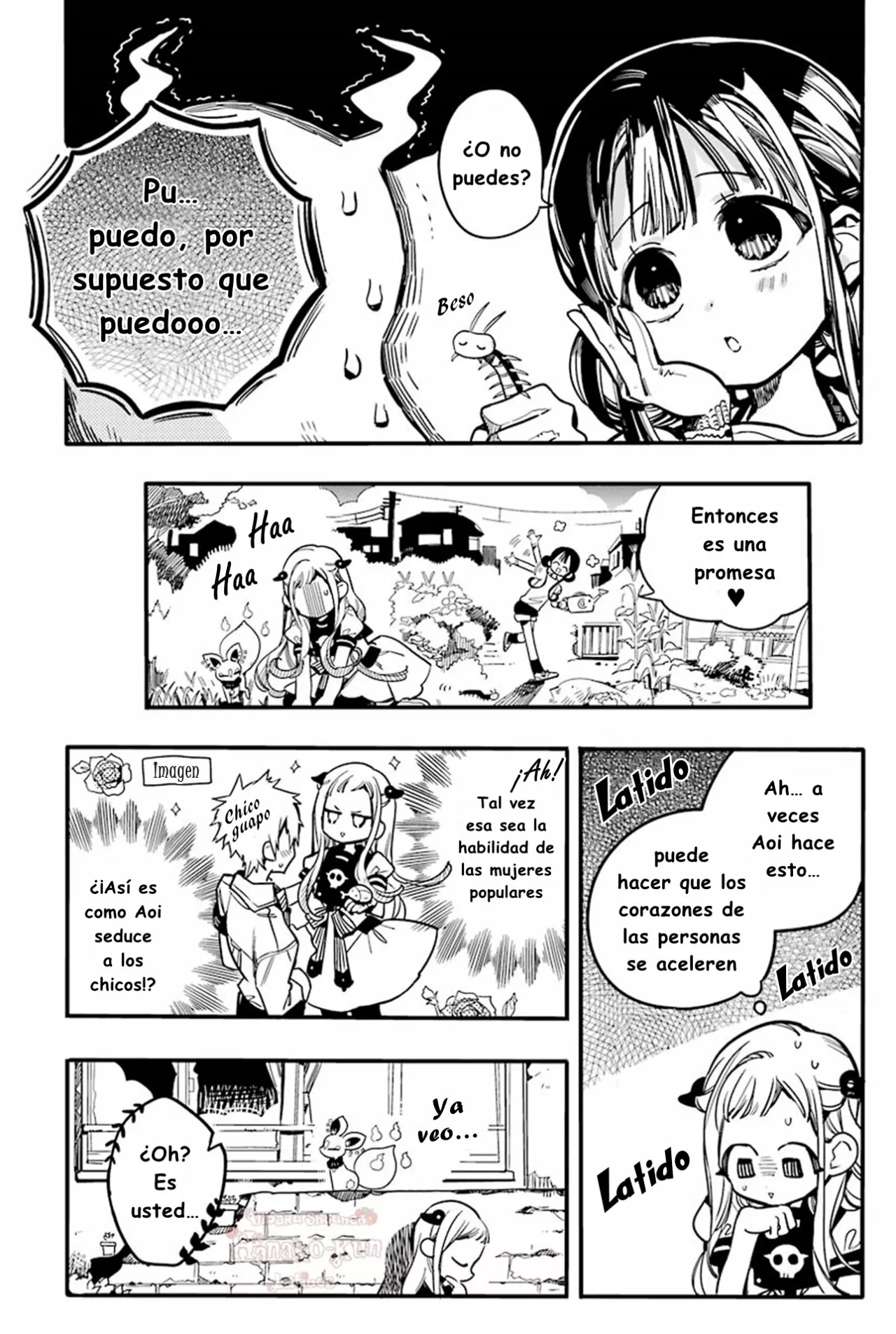 Página 9 — Jibaku Shounen Hanako-kun Capítulo 29