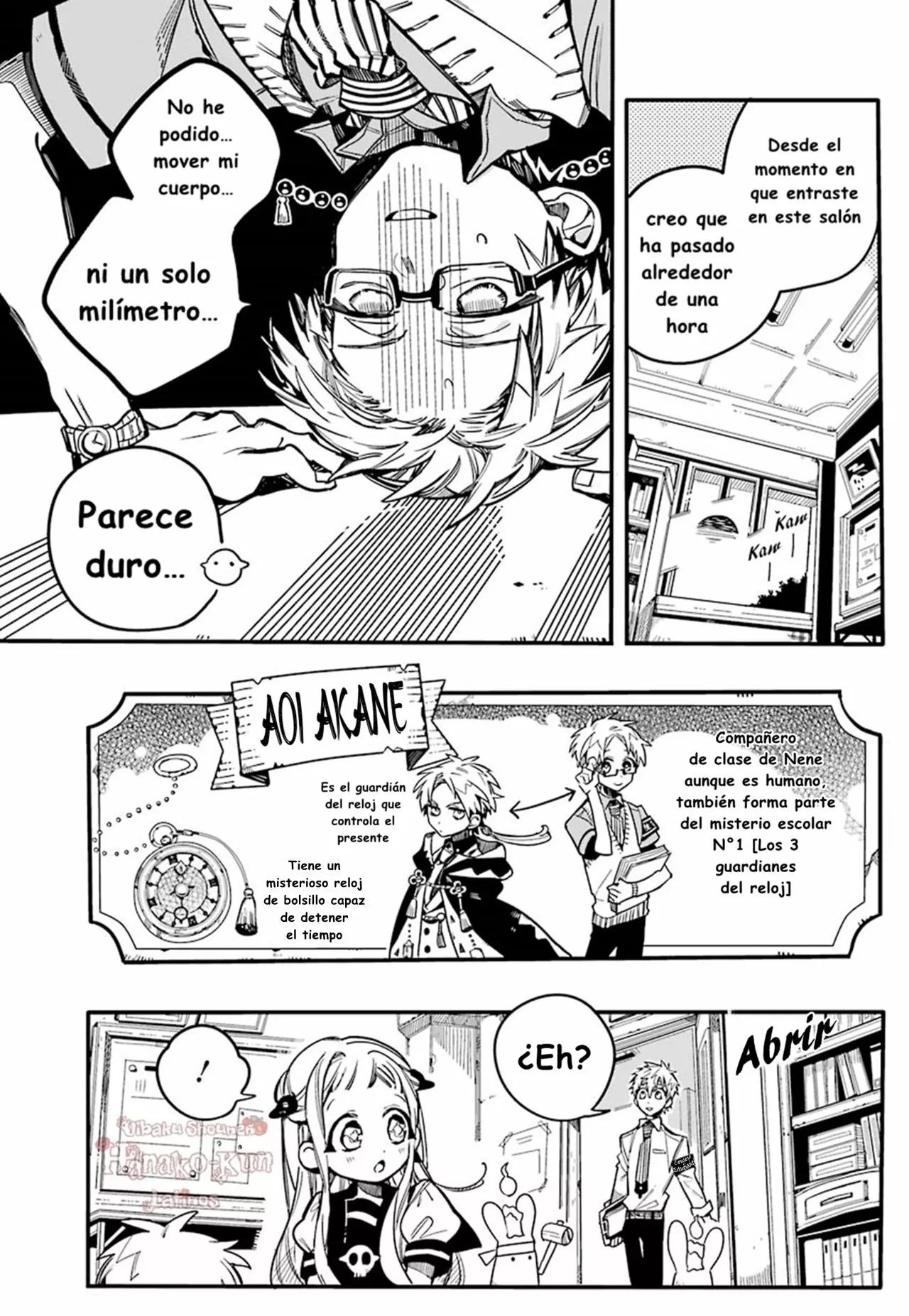 Página 14 — Jibaku Shounen Hanako-kun Capítulo 29