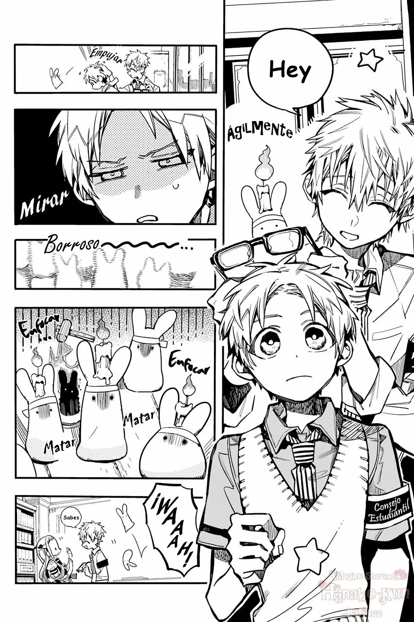 Página 17 — Jibaku Shounen Hanako-kun Capítulo 29