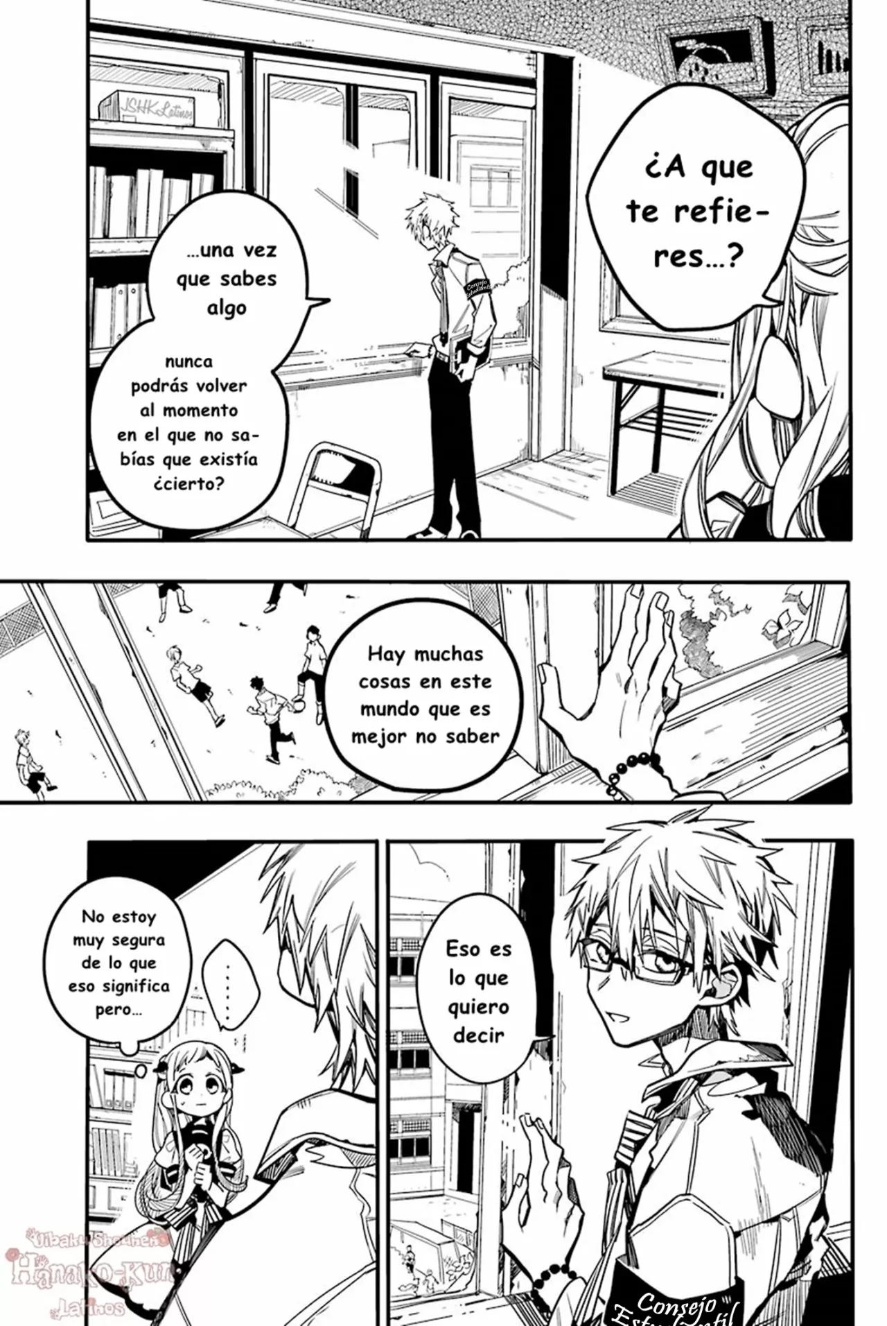 Página 20 — Jibaku Shounen Hanako-kun Capítulo 29