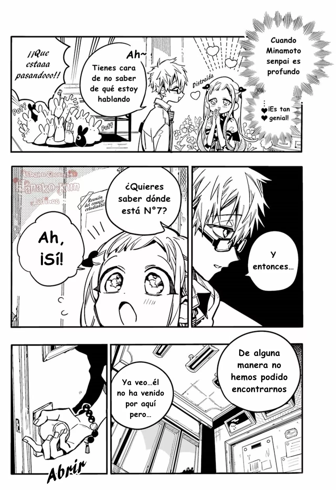Página 21 — Jibaku Shounen Hanako-kun Capítulo 29