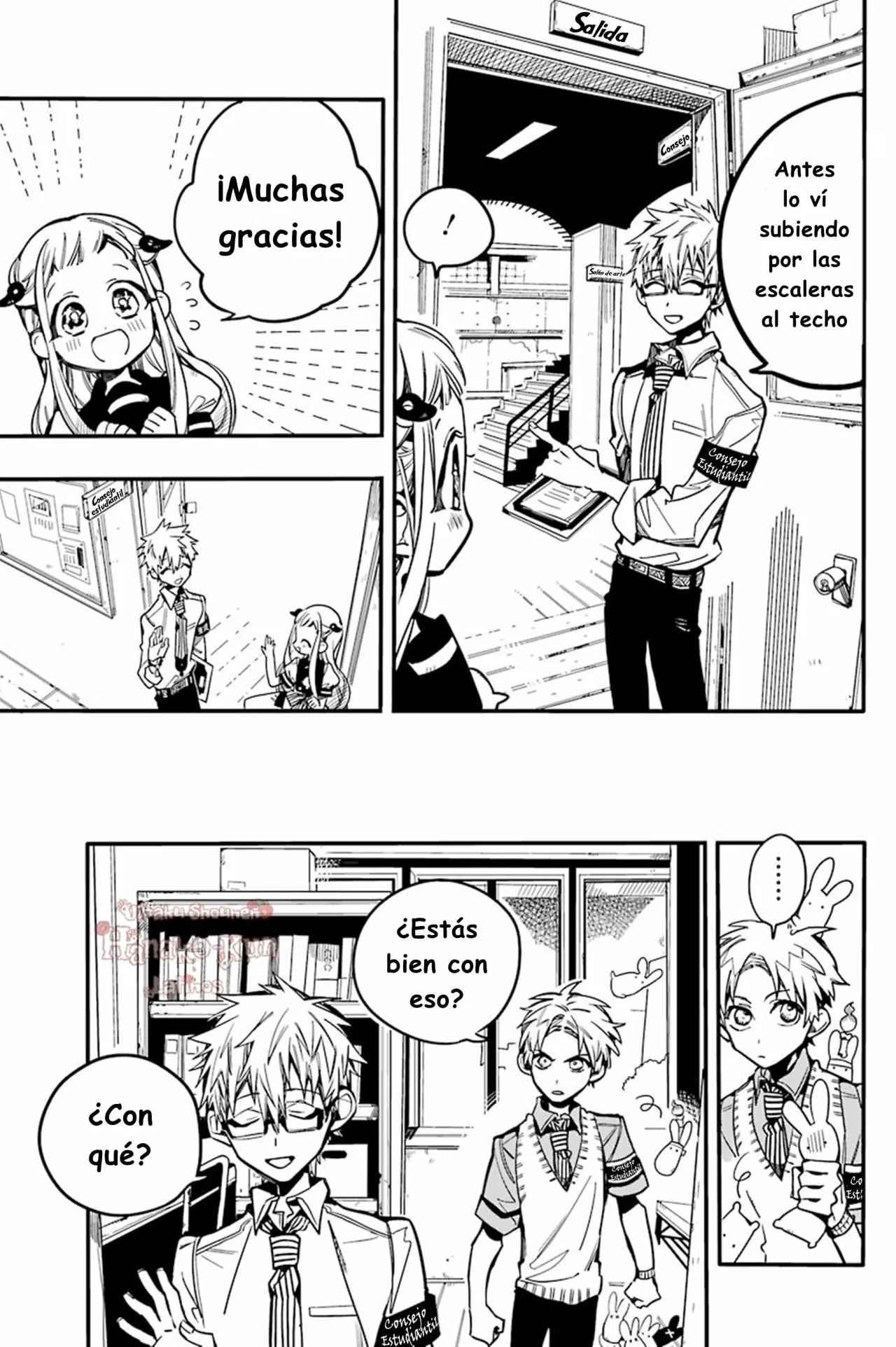 Página 22 — Jibaku Shounen Hanako-kun Capítulo 29