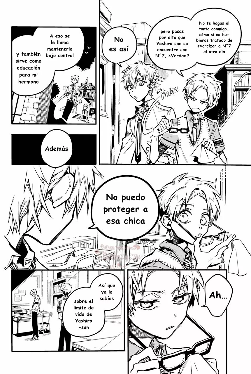Página 23 — Jibaku Shounen Hanako-kun Capítulo 29