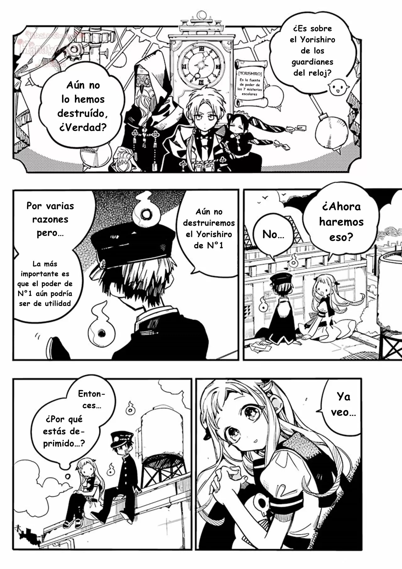 Página 29 — Jibaku Shounen Hanako-kun Capítulo 29