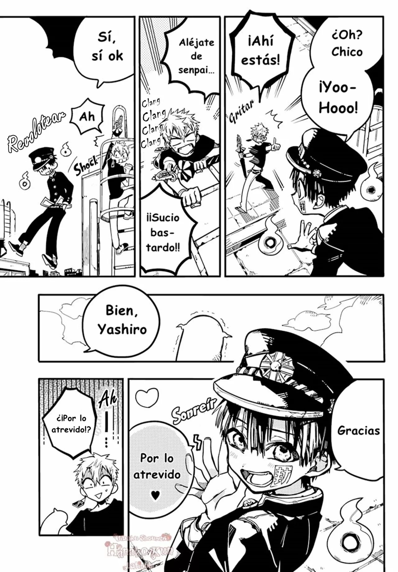 Página 40 — Jibaku Shounen Hanako-kun Capítulo 29
