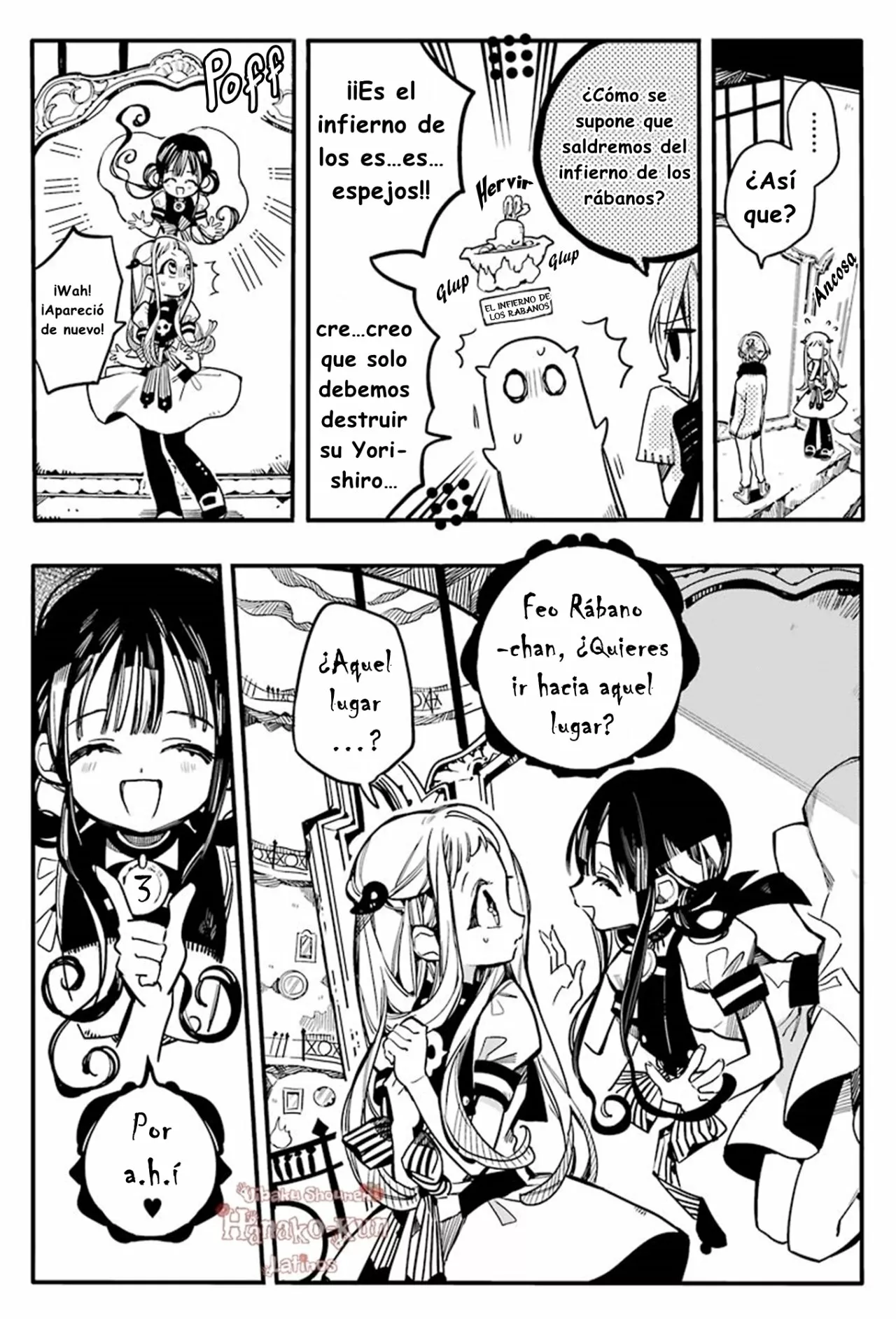 Página 10 — Jibaku Shounen Hanako-kun Capítulo 32