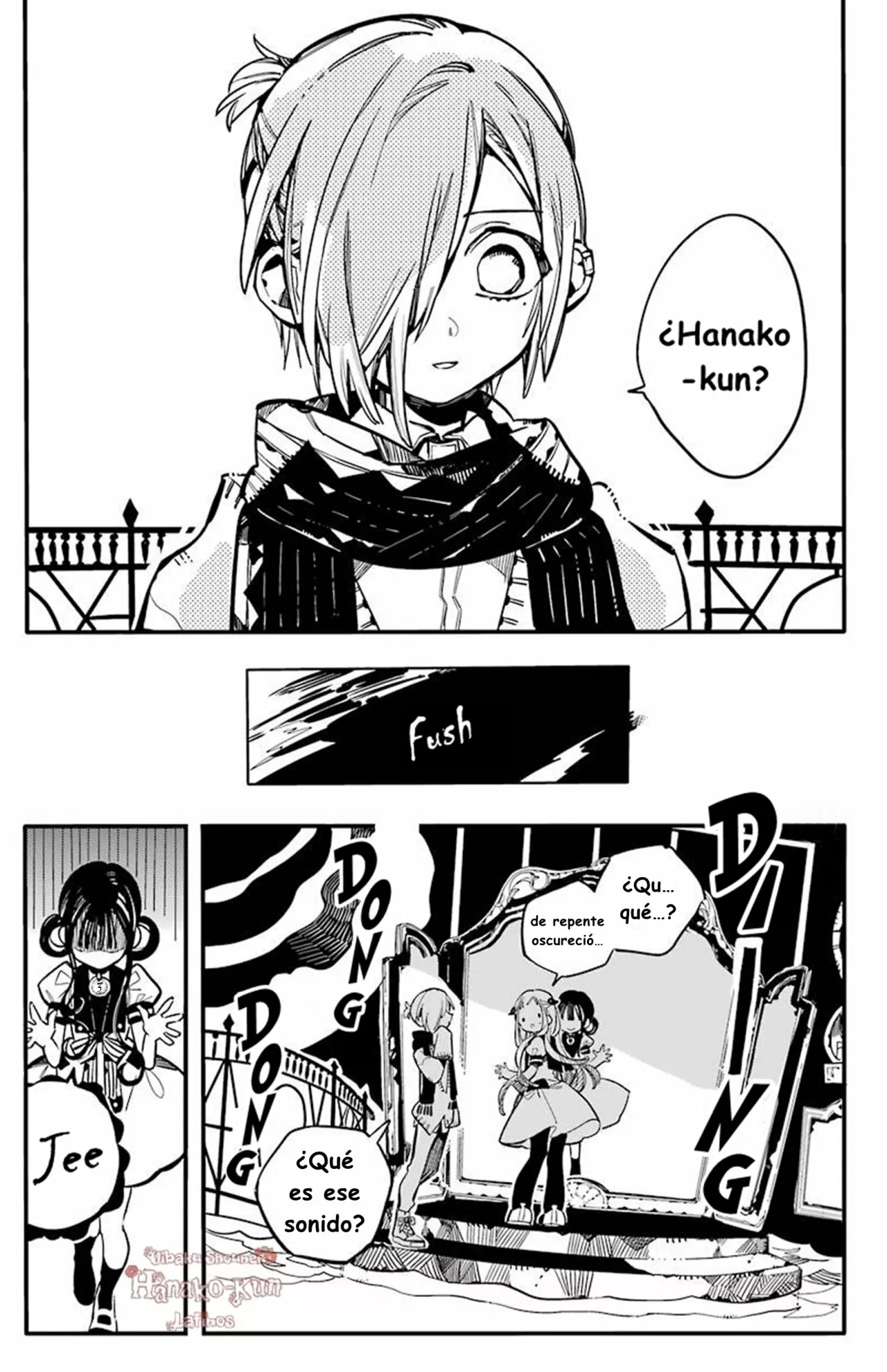 Página 12 — Jibaku Shounen Hanako-kun Capítulo 32