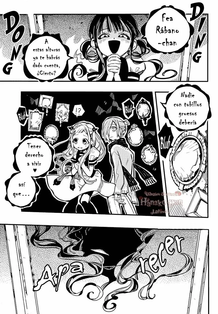 Página 13 — Jibaku Shounen Hanako-kun Capítulo 32