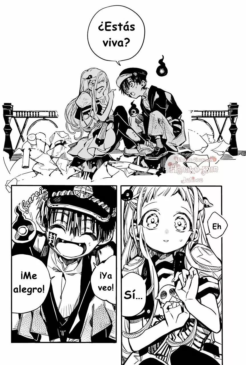 Página 32 — Jibaku Shounen Hanako-kun Capítulo 32