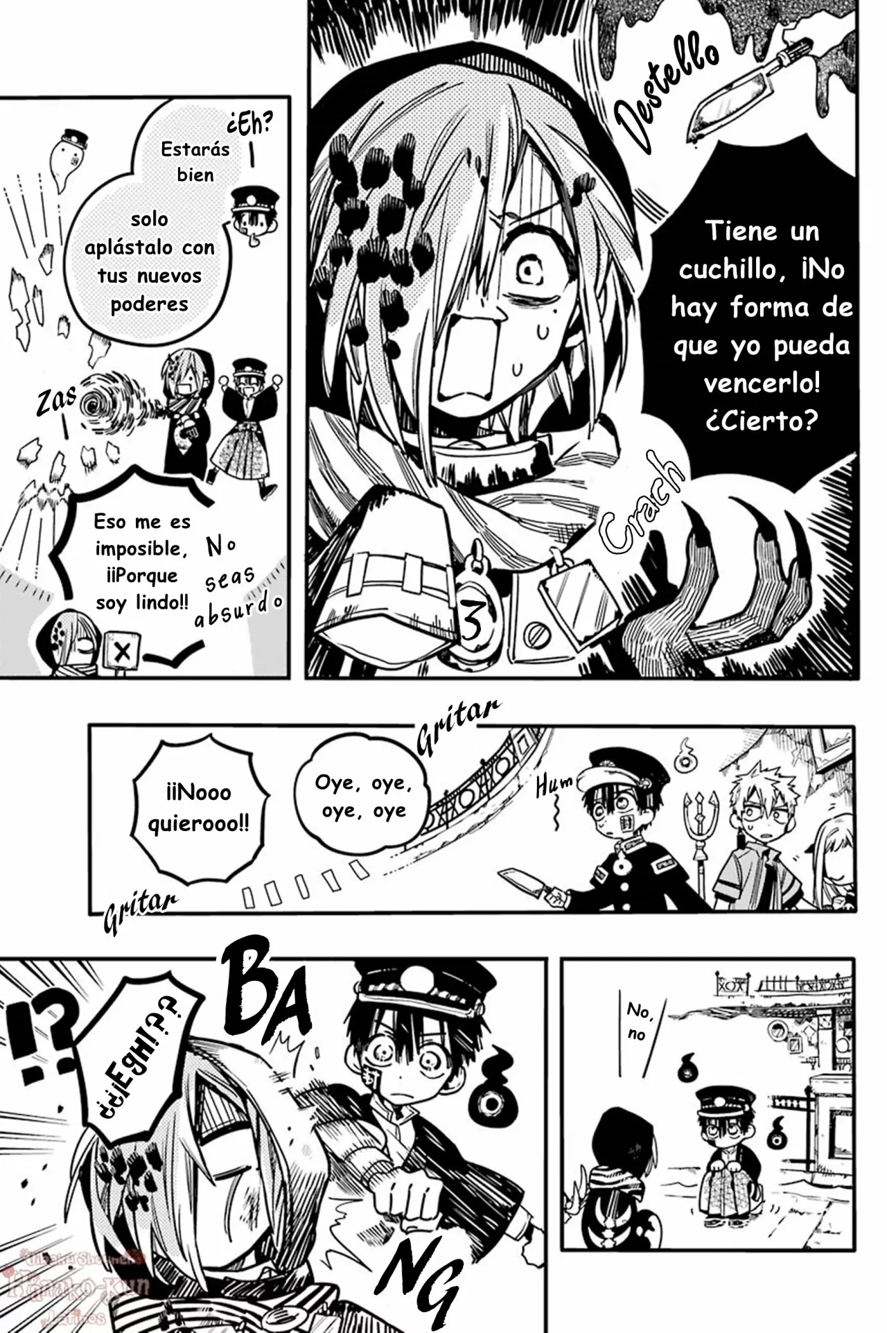 Página 10 — Jibaku Shounen Hanako-kun Capítulo 35