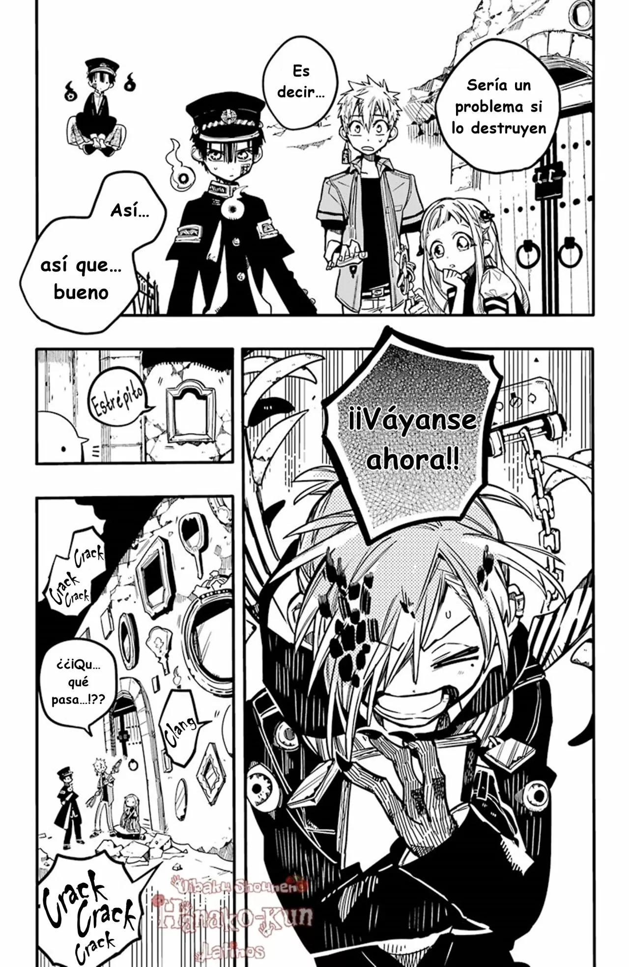 Página 34 — Jibaku Shounen Hanako-kun Capítulo 35